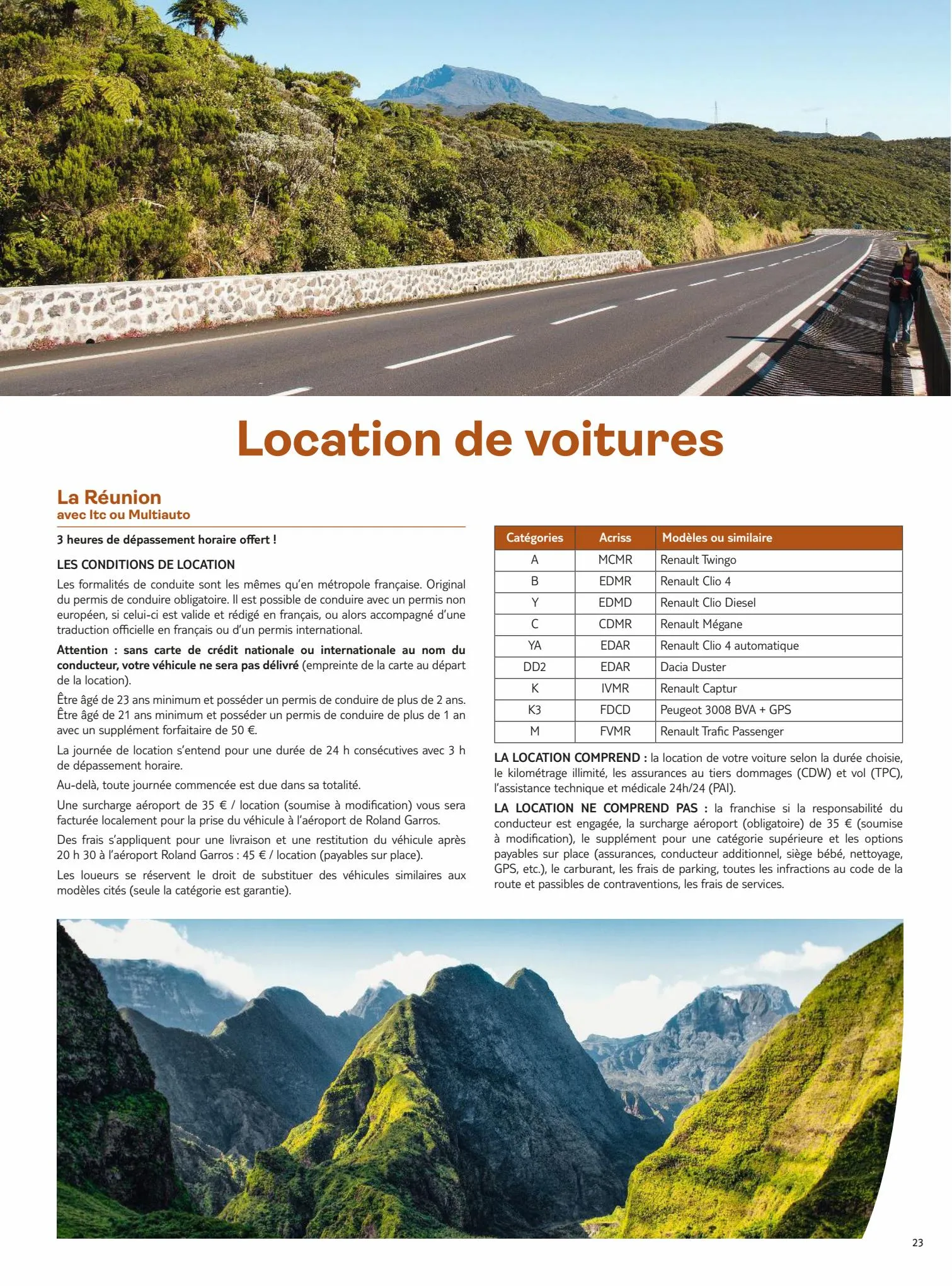 Catalogue Brochure Road Trips et Circuits Privés Collection 2023, page 00025