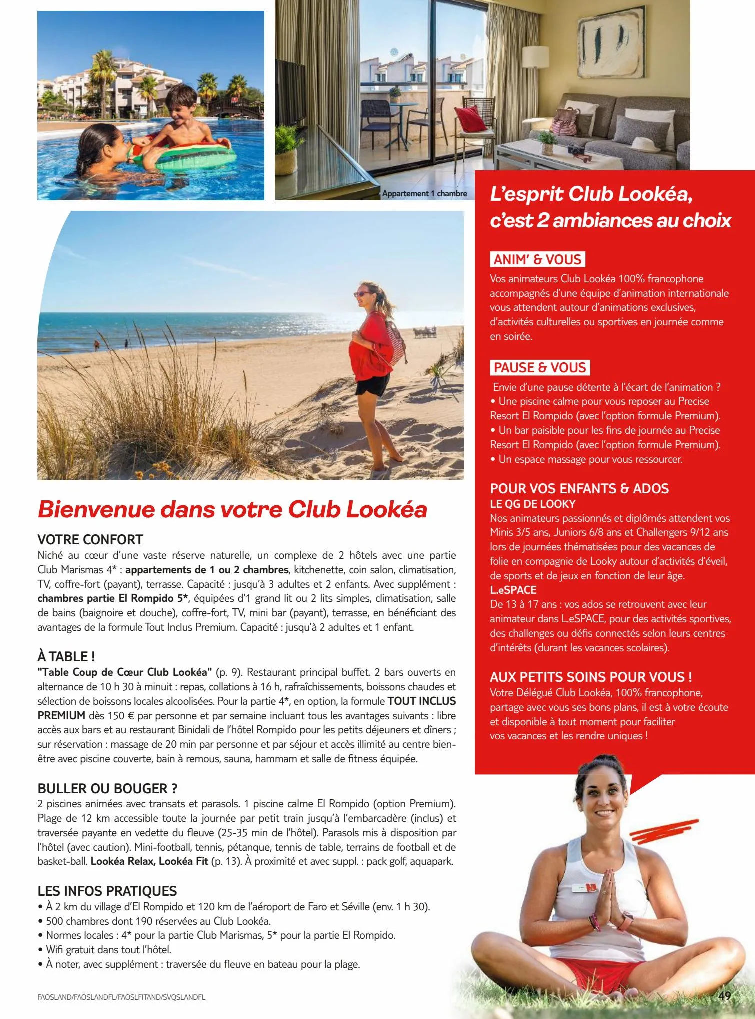 Catalogue Brochure TUI Clubs Collection Eté 2023, page 00051