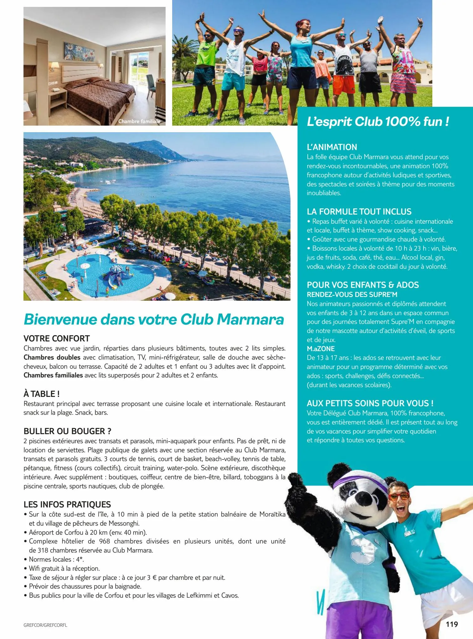 Catalogue Brochure TUI Clubs Collection Eté 2023, page 00121