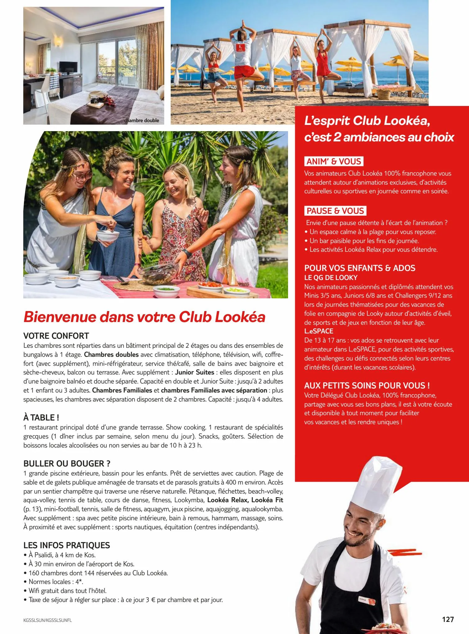 Catalogue Brochure TUI Clubs Collection Eté 2023, page 00129