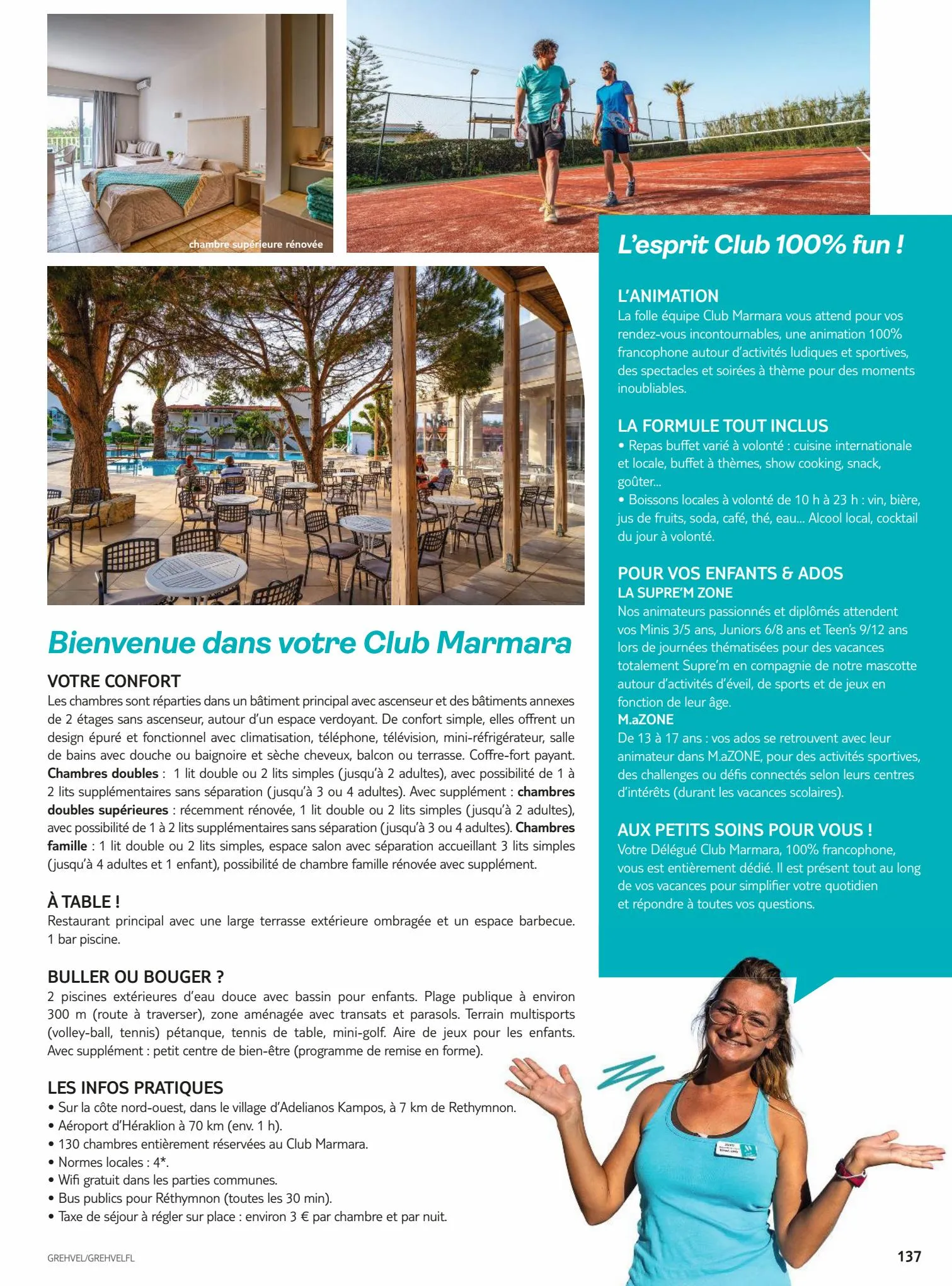 Catalogue Brochure TUI Clubs Collection Eté 2023, page 00139