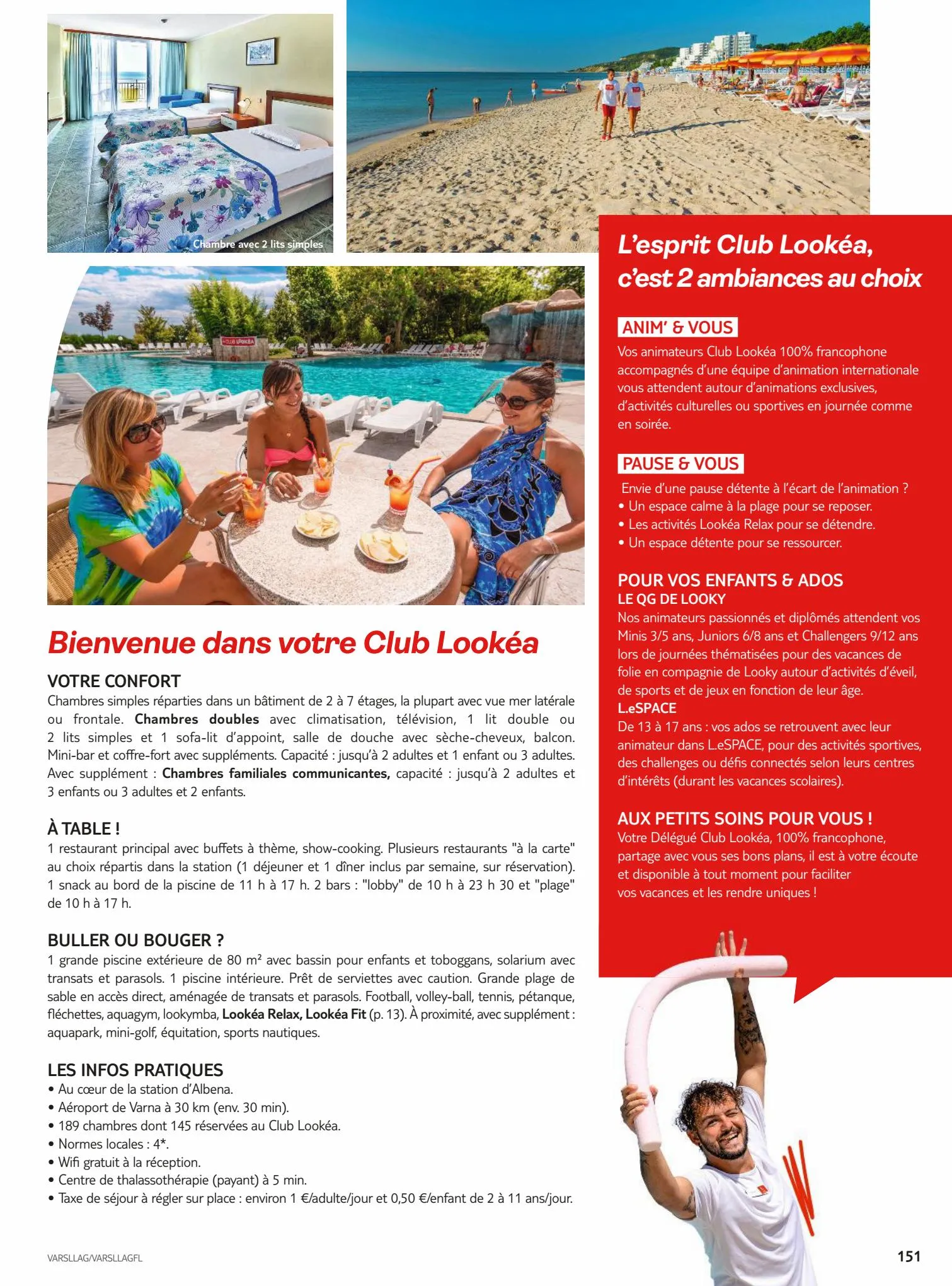 Catalogue Brochure TUI Clubs Collection Eté 2023, page 00153