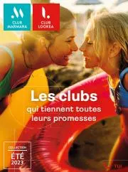 Promos de Voyages à Toulouse | Brochure TUI Clubs Collection Eté 2023 sur TUI | 21/05/2023 - 30/09/2023