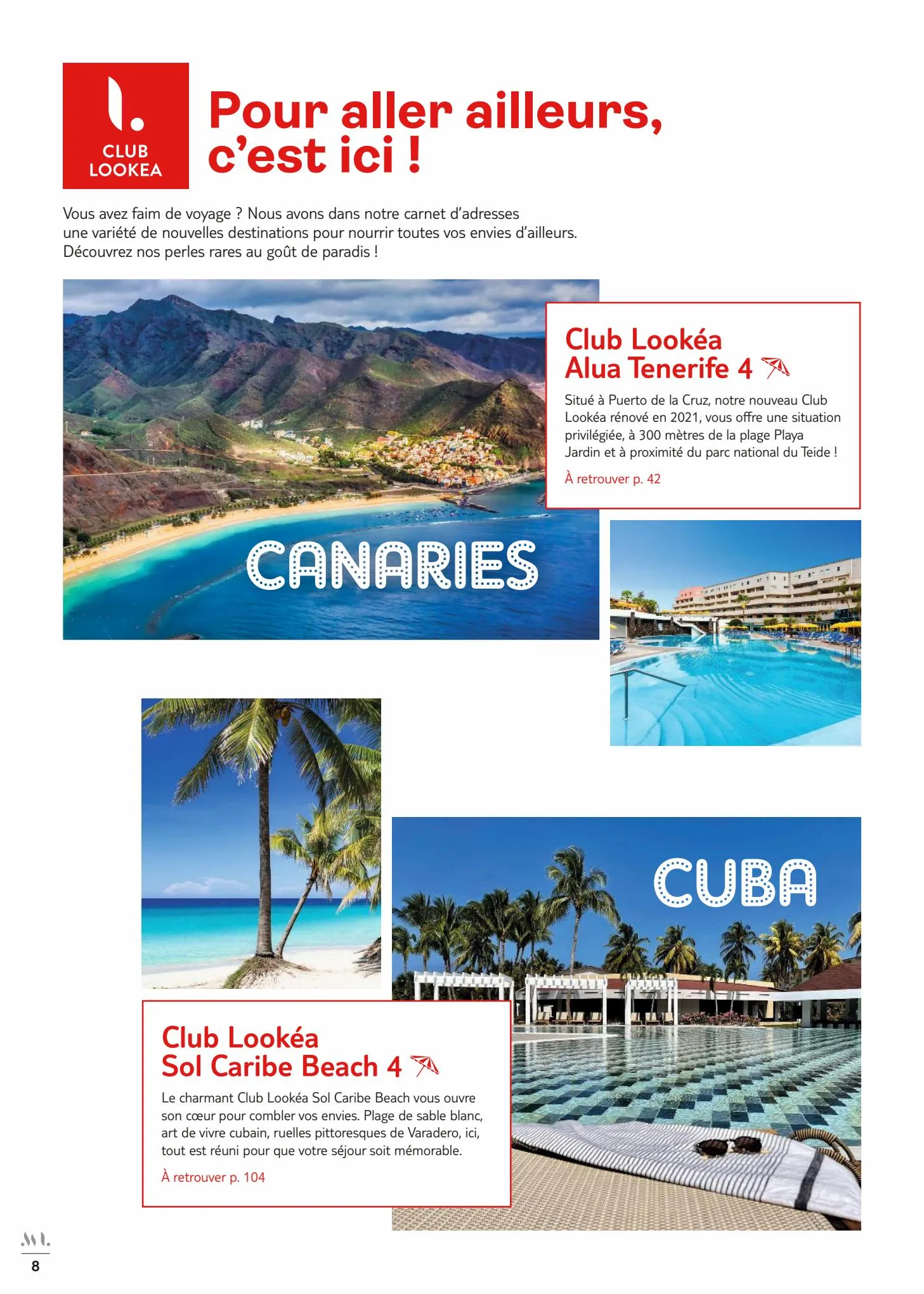 Catalogue Brochure TUI Clubs Collection Hiver 2023/2024, page 00010