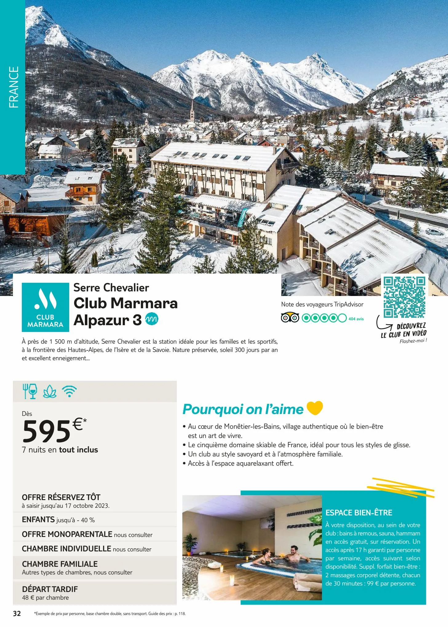 Catalogue Brochure TUI Clubs Collection Hiver 2023/2024, page 00034