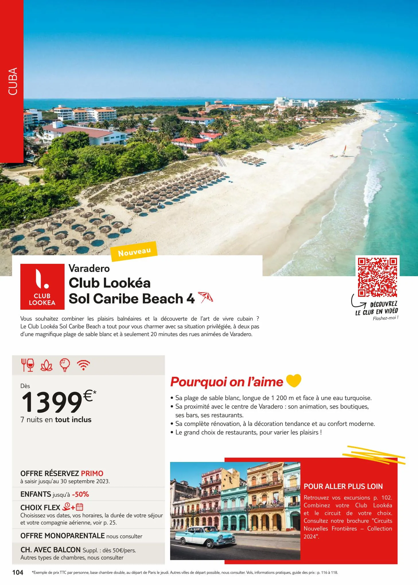 Catalogue Brochure TUI Clubs Collection Hiver 2023/2024, page 00106