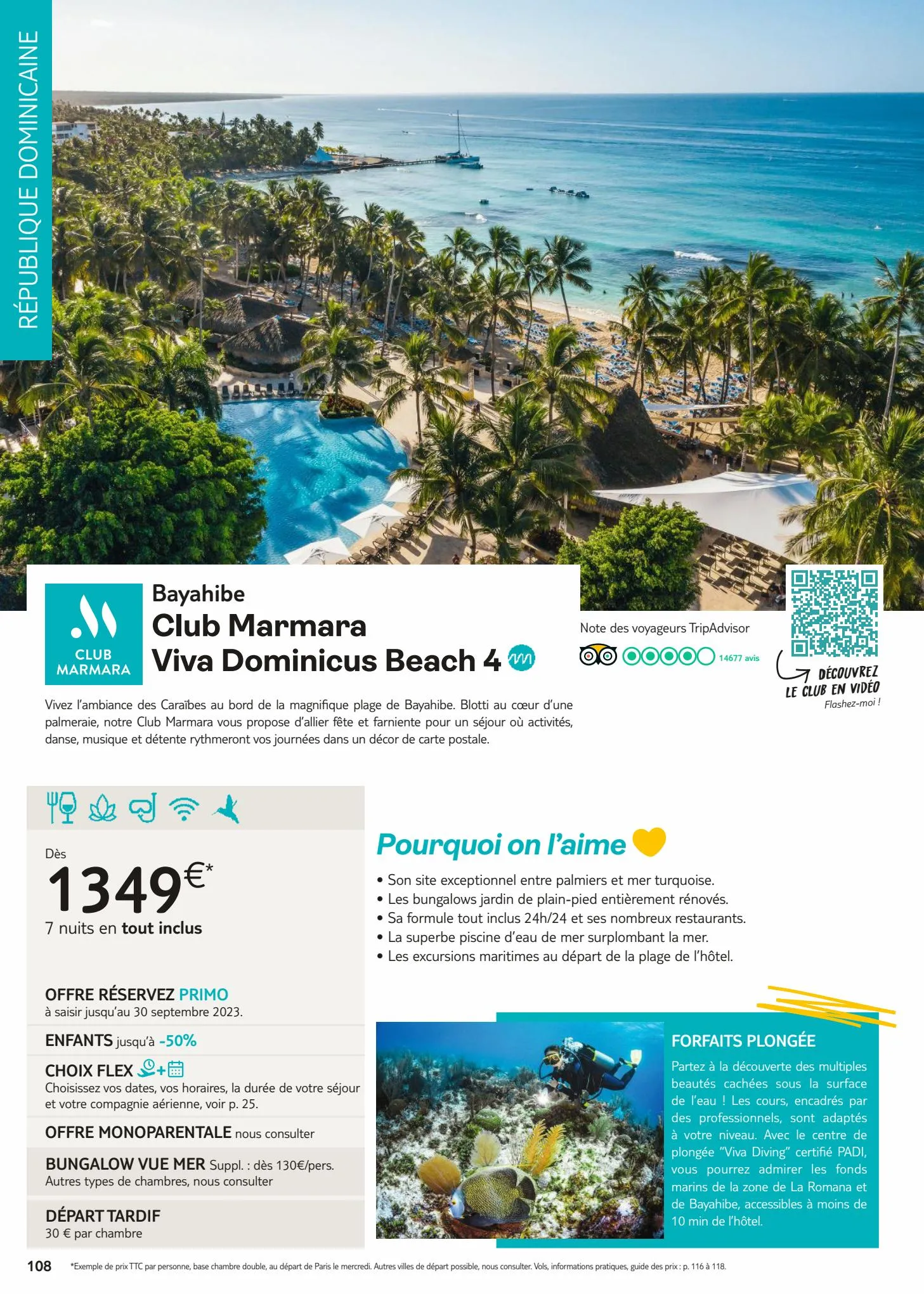 Catalogue Brochure TUI Clubs Collection Hiver 2023/2024, page 00110