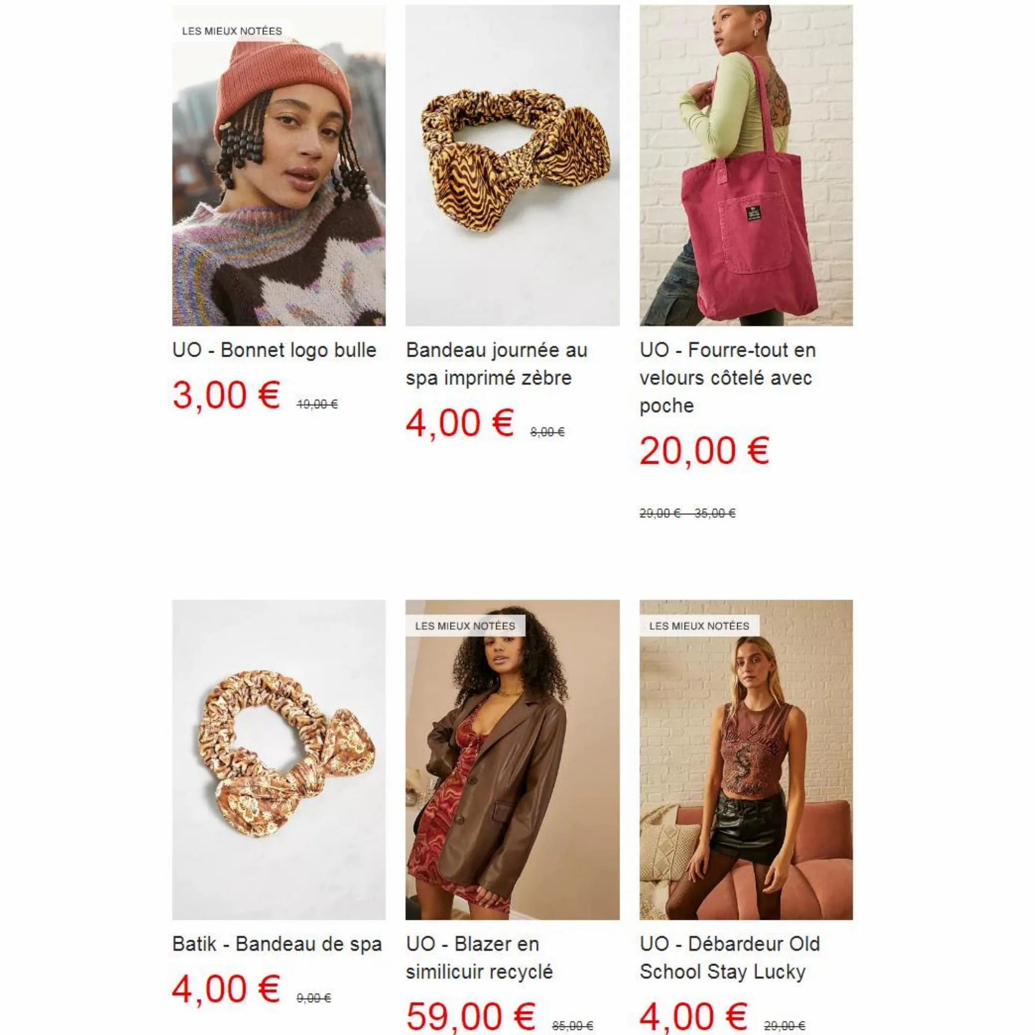 Catalogue Promos Vêtements Femmes, page 00004