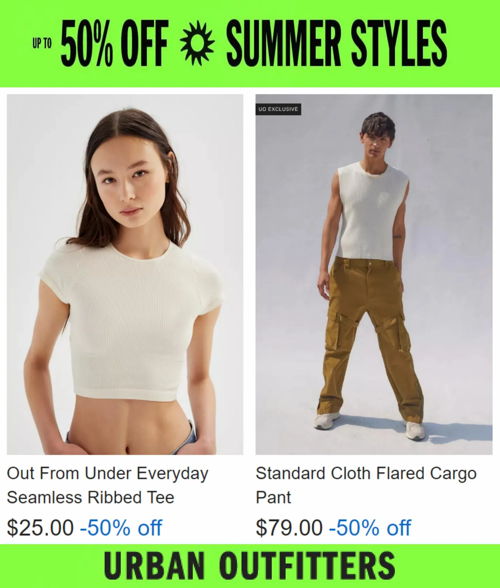 Catalogue Up to 50% Off Summer Styles, page 00002