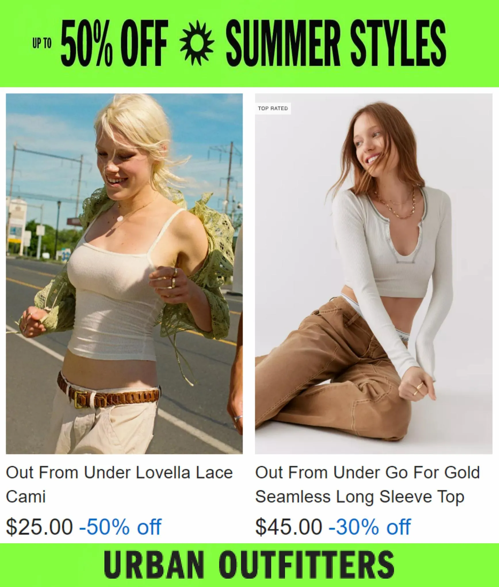 Catalogue Up to 50% Off Summer Styles, page 00004