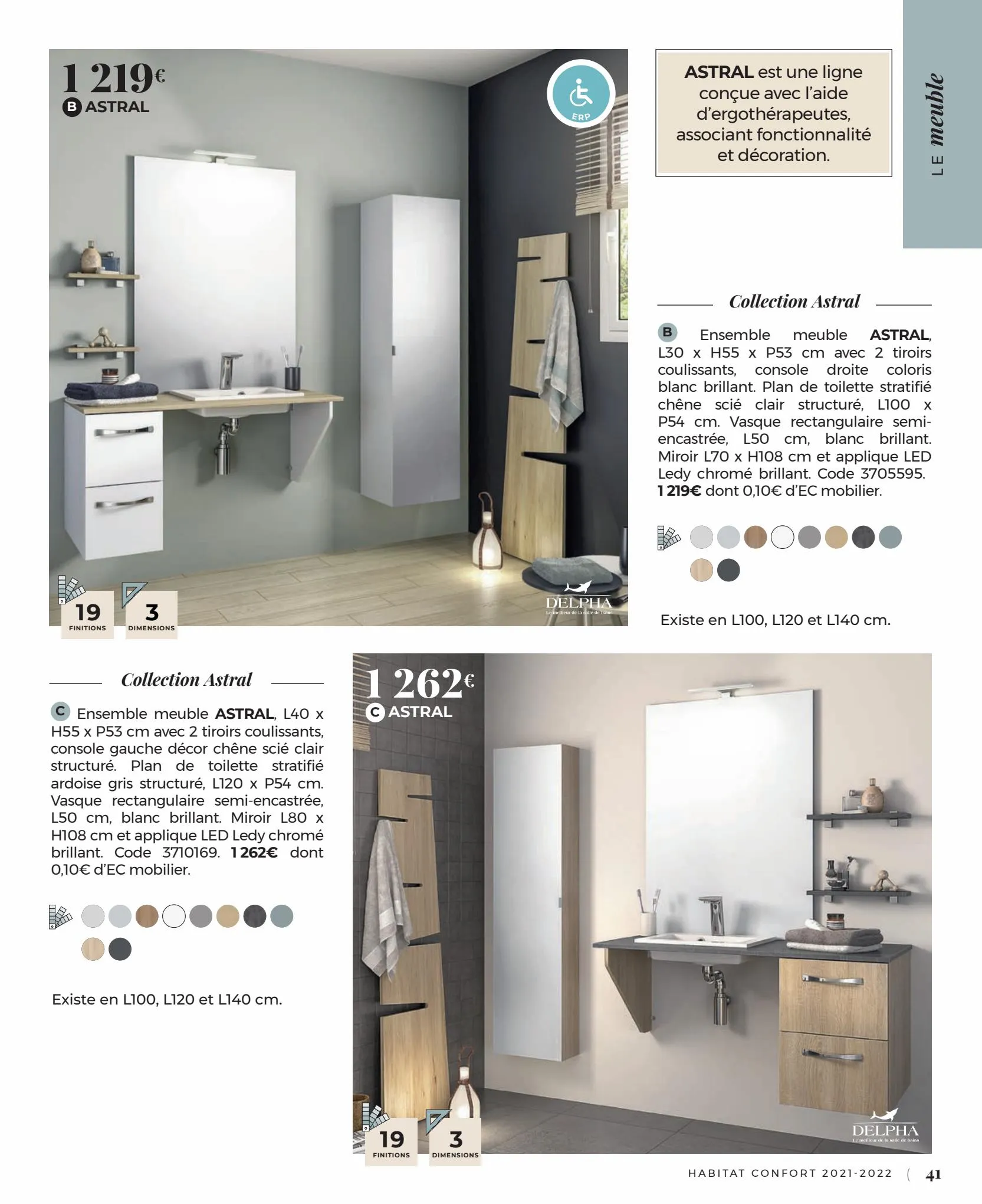 Catalogue Habitat Confort 2022, page 00041