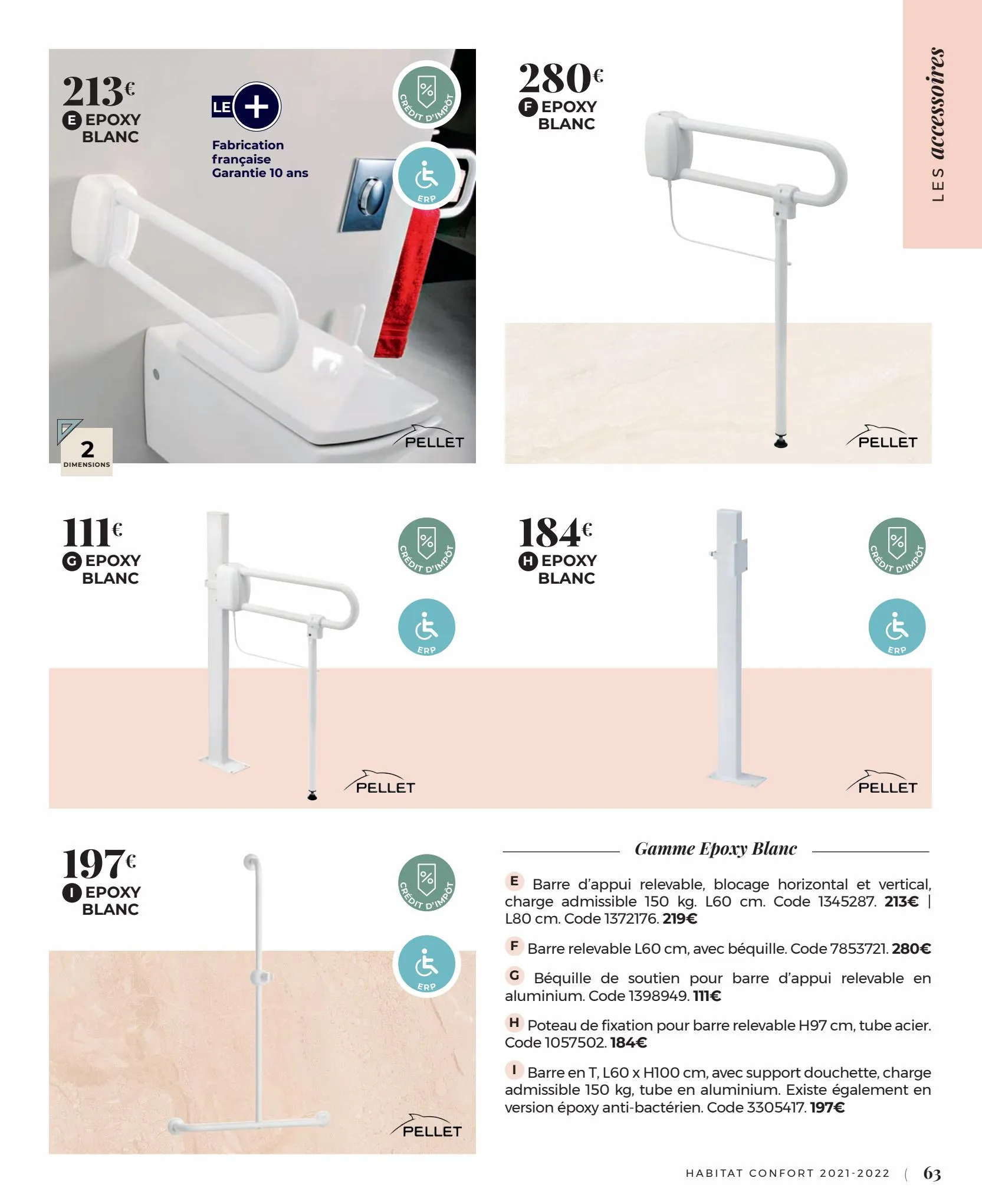 Catalogue Habitat Confort 2022, page 00063