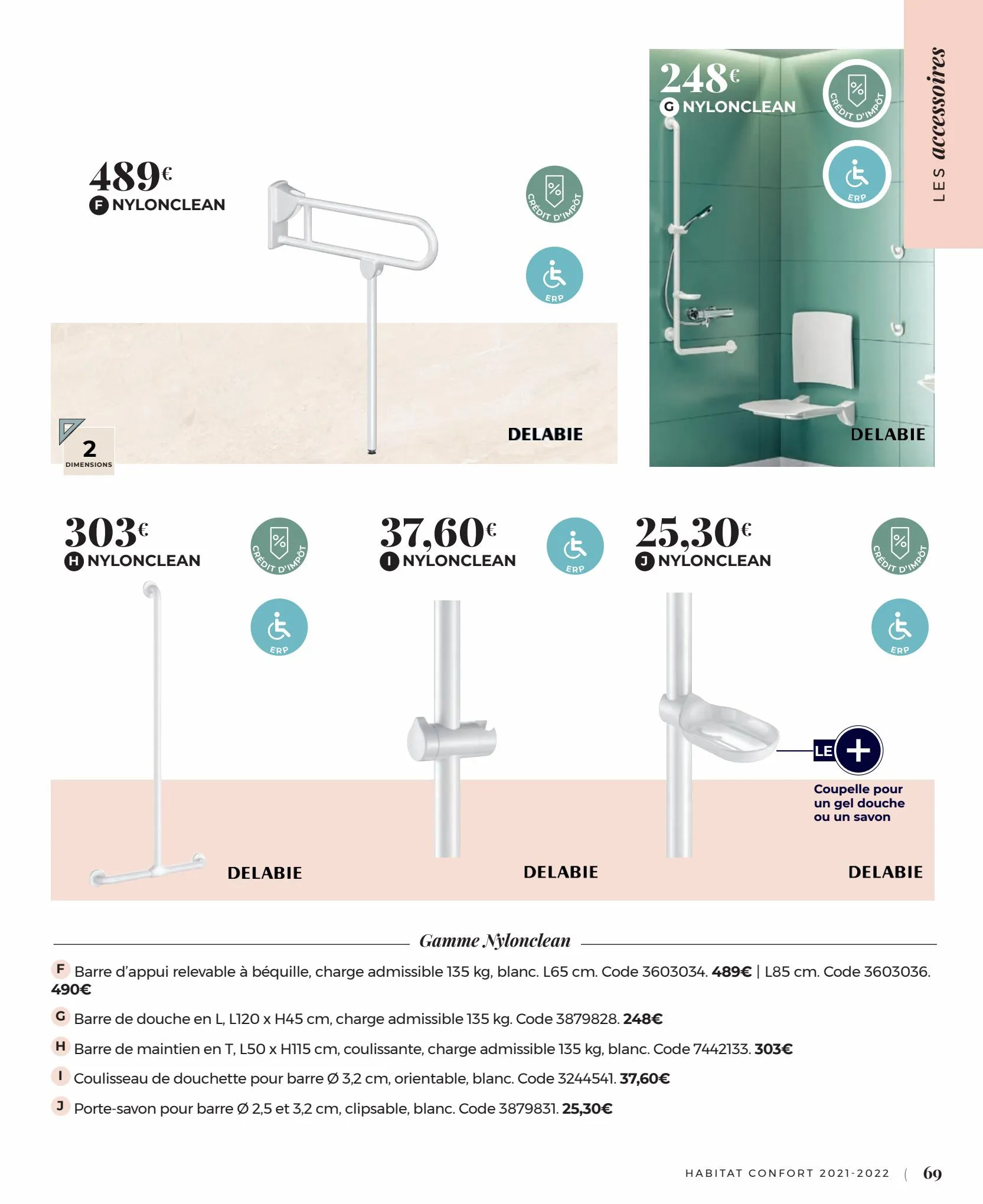 Catalogue Habitat Confort 2022, page 00069
