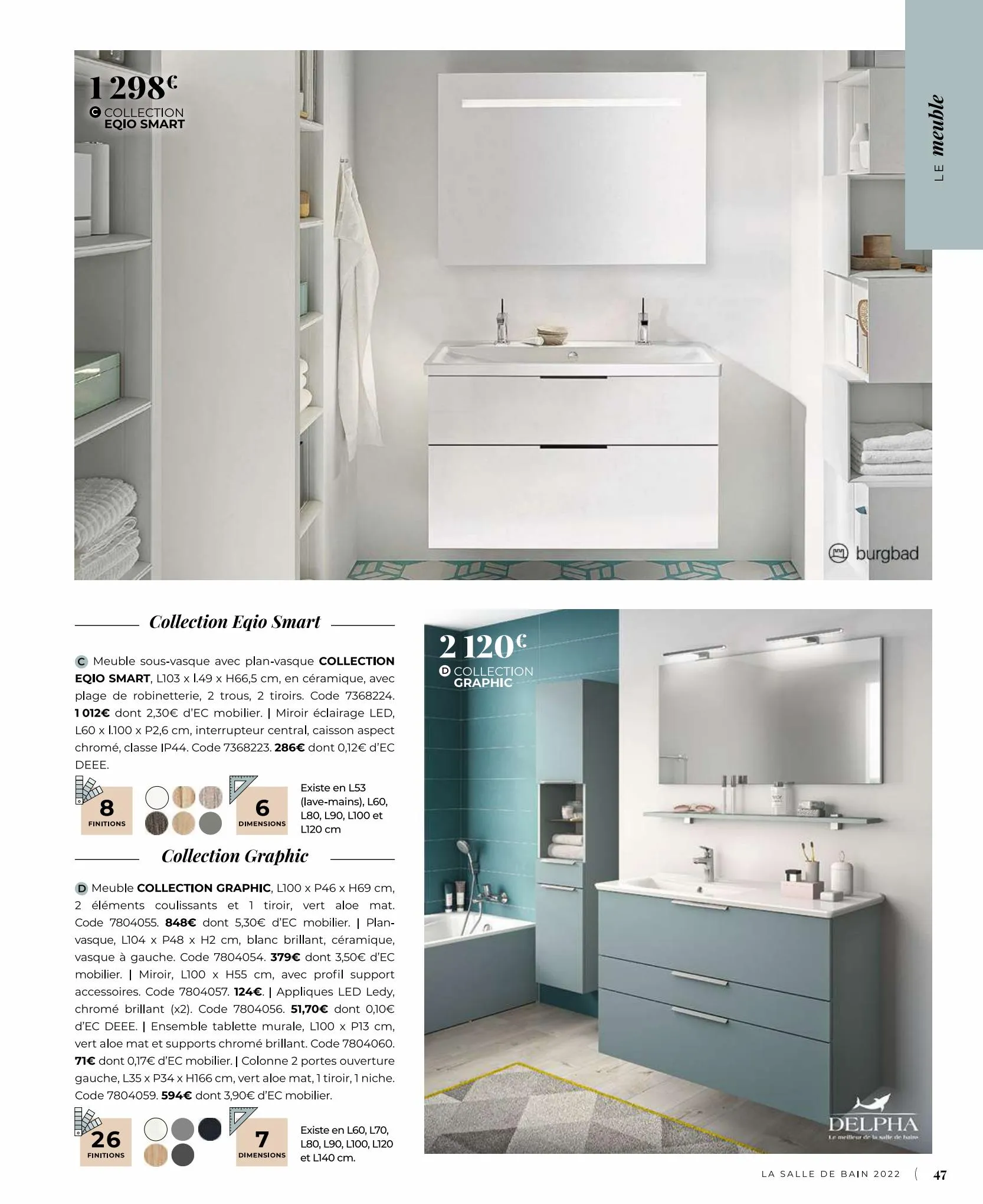 Catalogue Catalogue salle de bain, page 00047