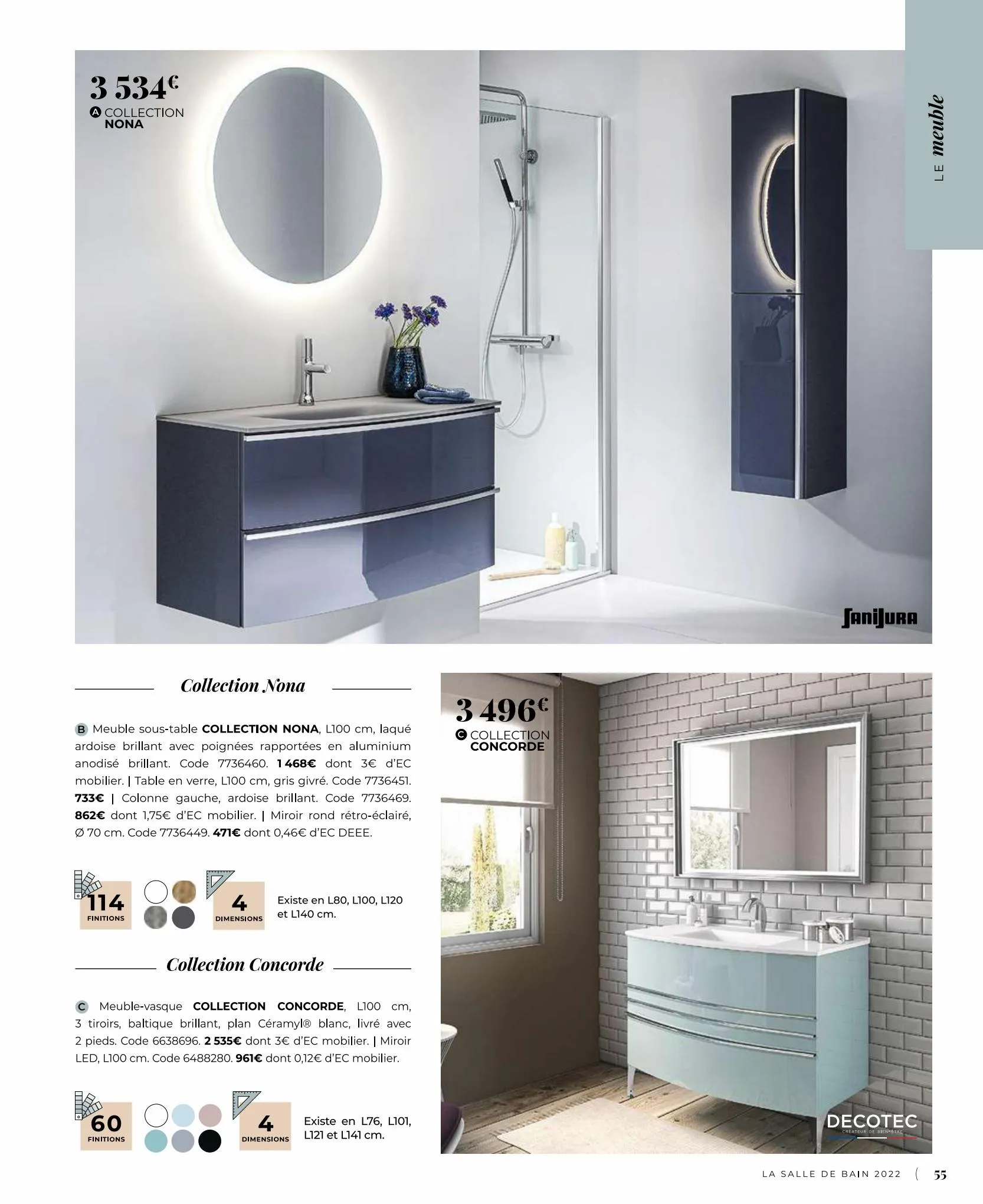 Catalogue Catalogue salle de bain, page 00055