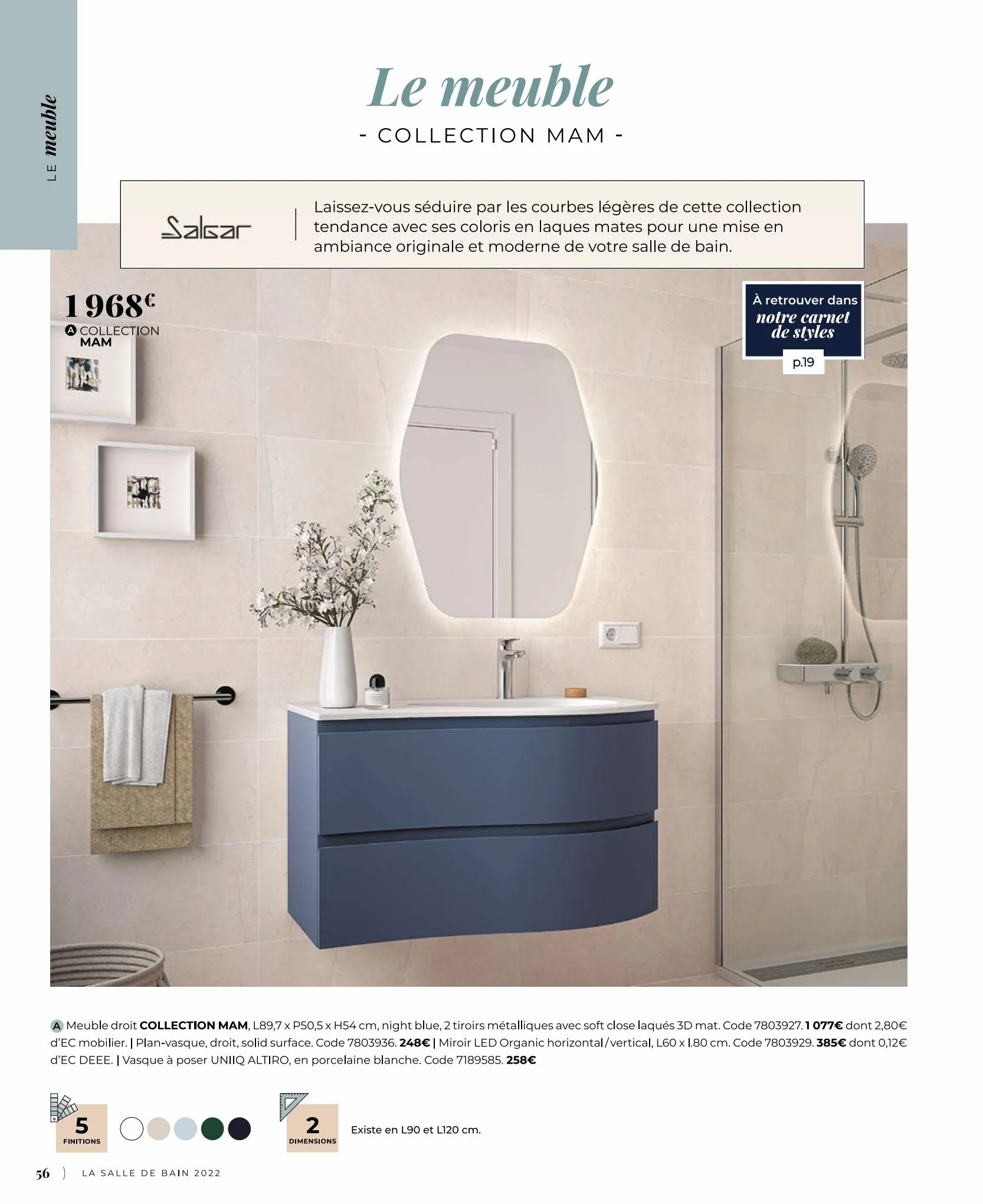 Catalogue Catalogue salle de bain, page 00056