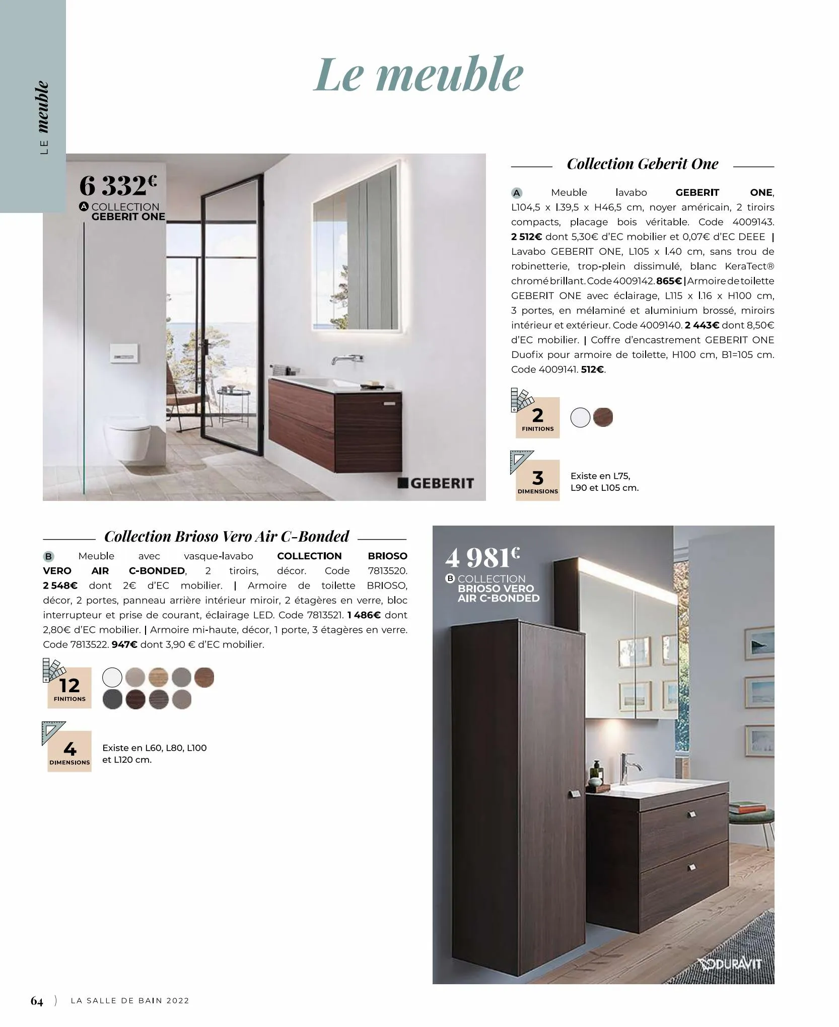 Catalogue Catalogue salle de bain, page 00064
