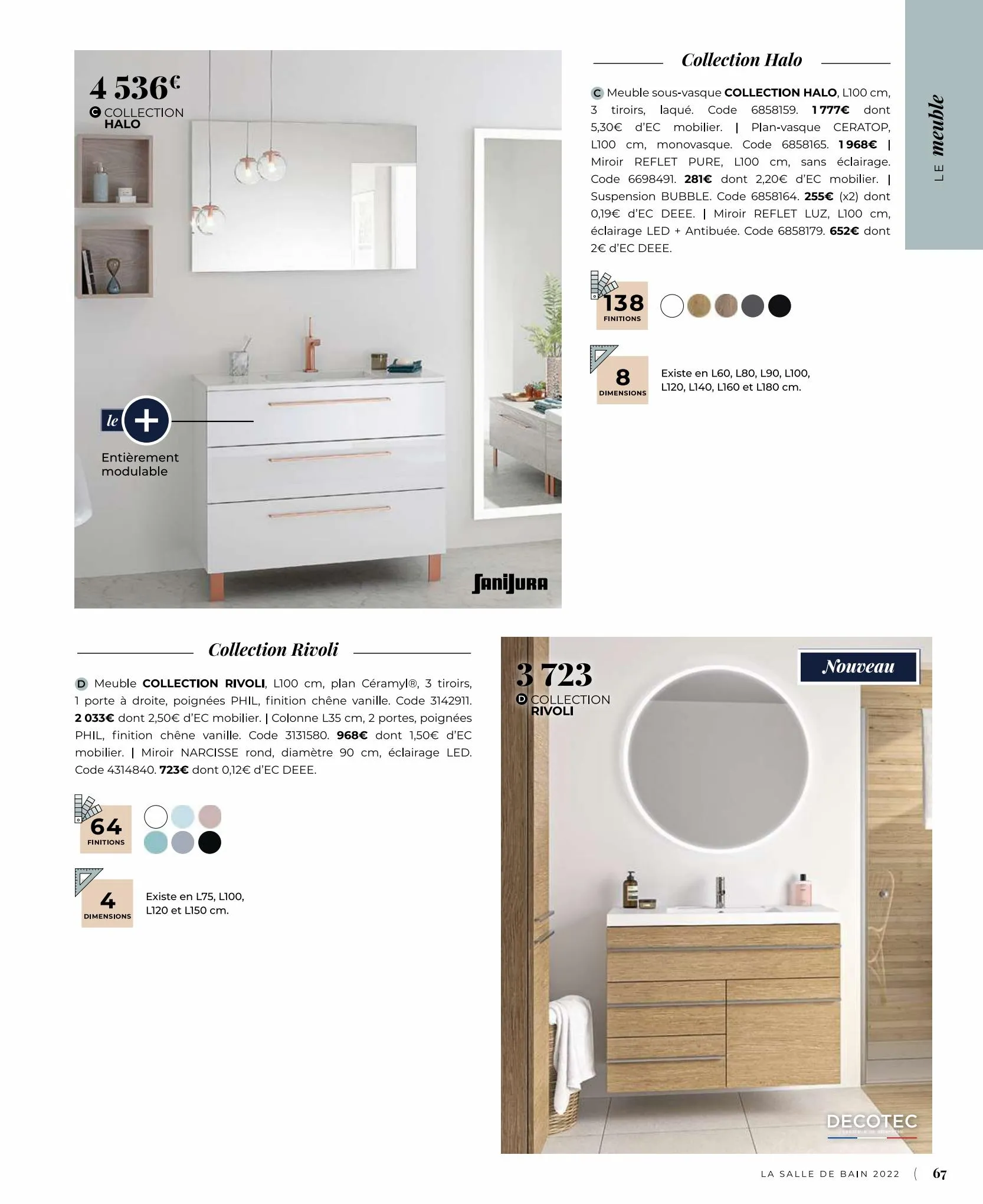 Catalogue Catalogue salle de bain, page 00067