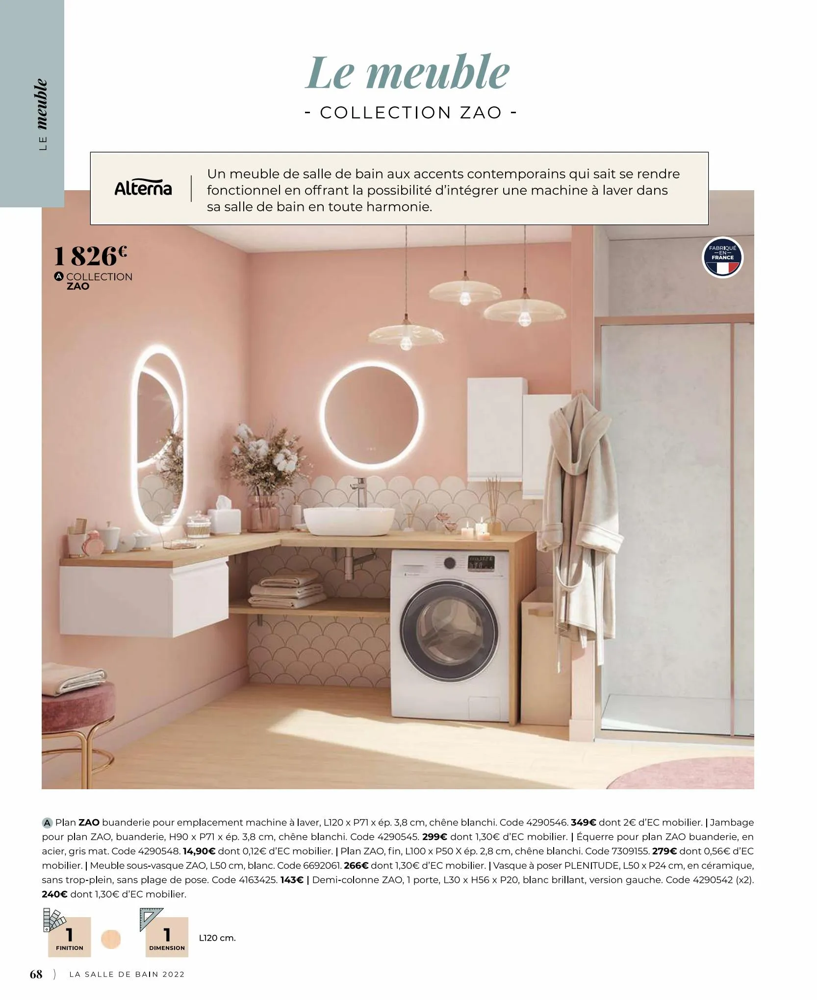 Catalogue Catalogue salle de bain, page 00068