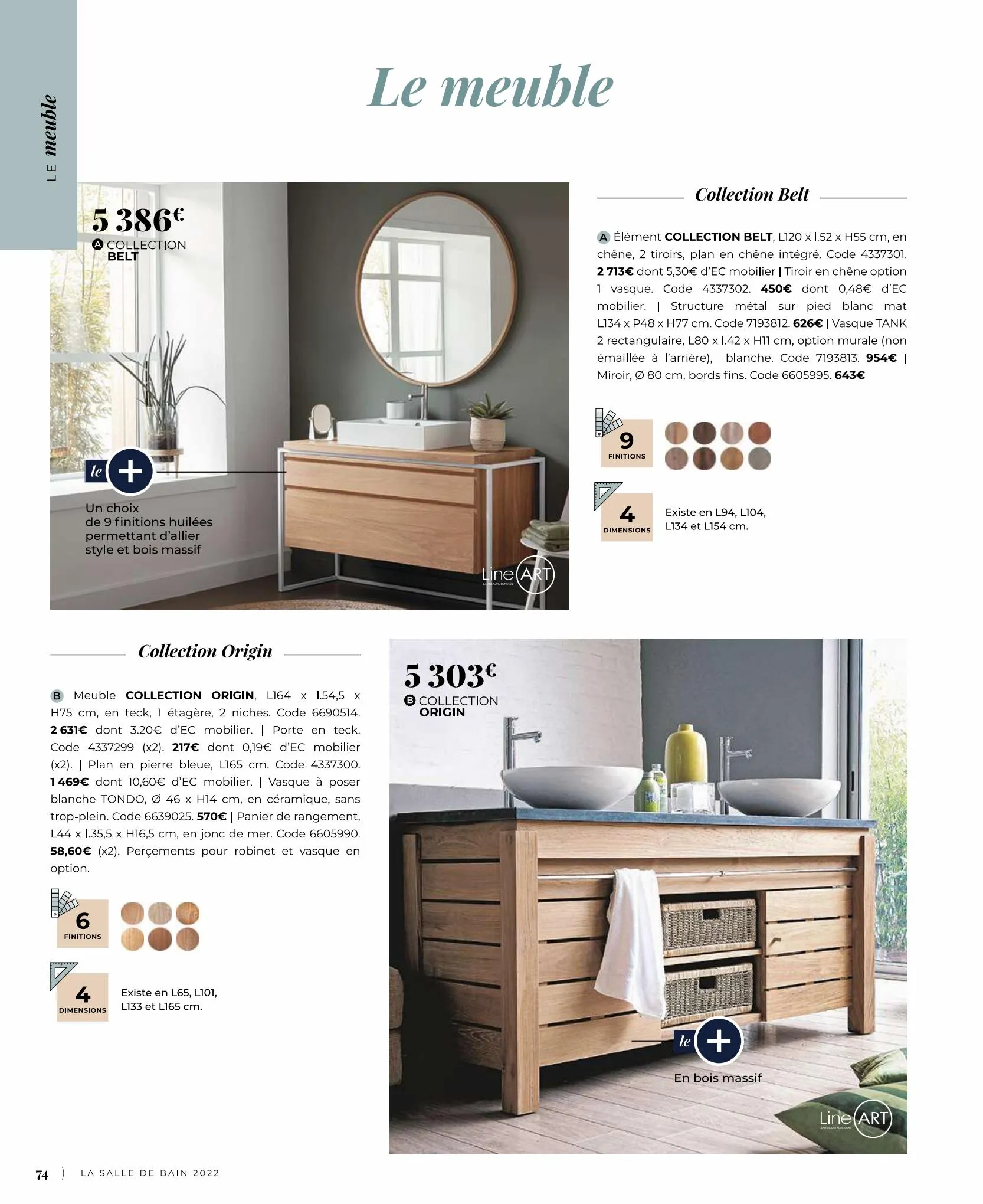 Catalogue Catalogue salle de bain, page 00074
