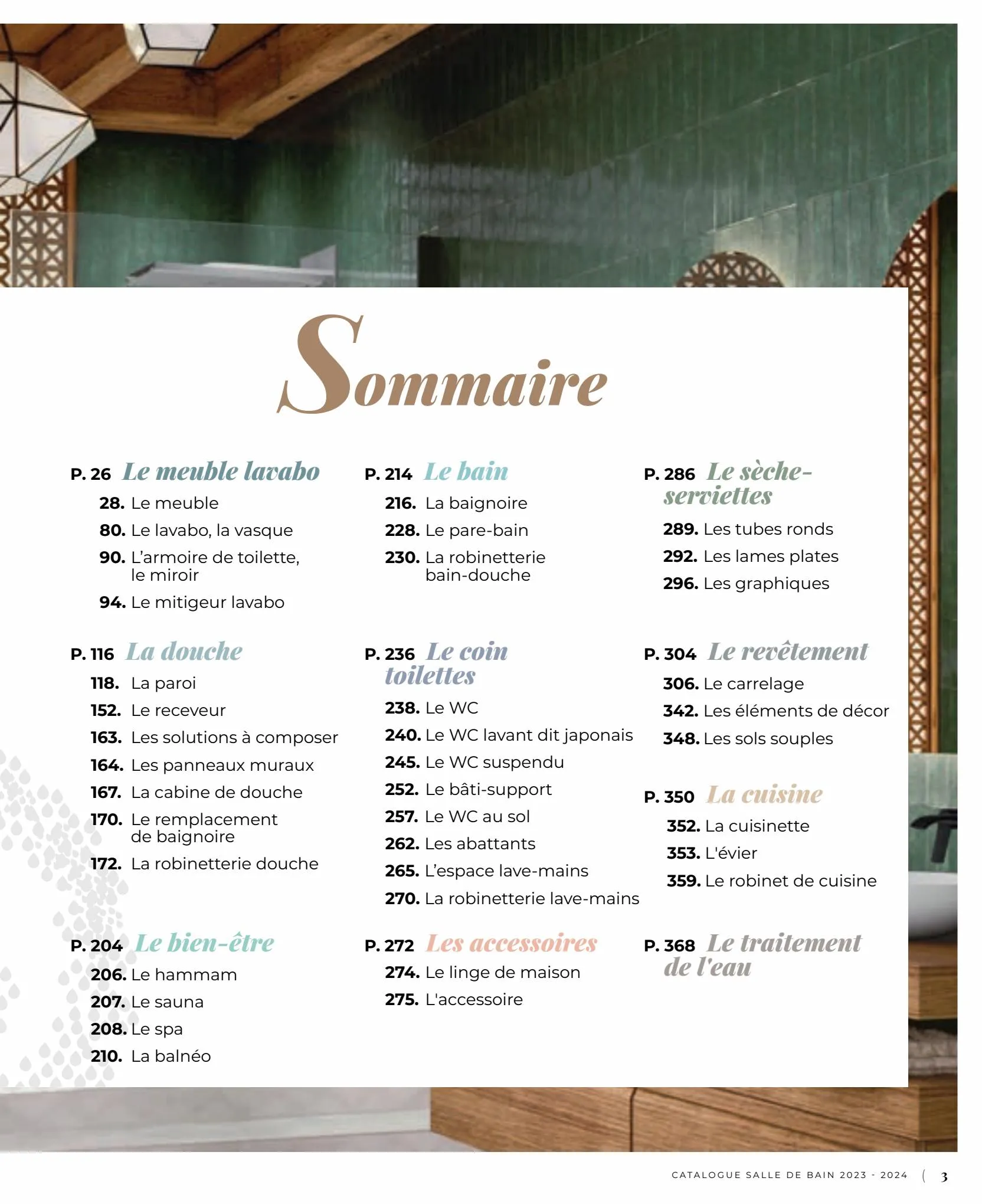 Catalogue Catalogue Salle de bain 2023, page 00003