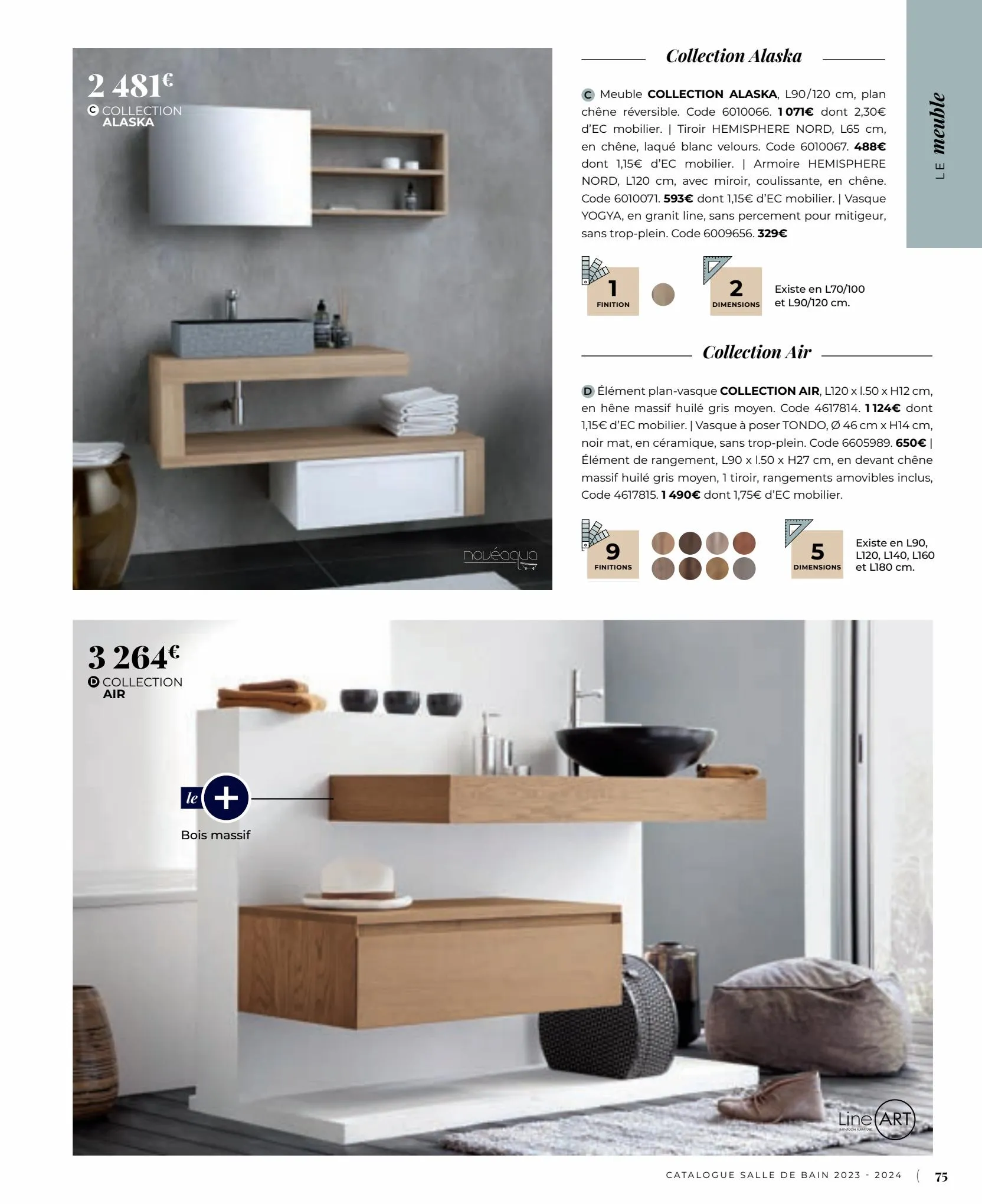 Catalogue Catalogue Salle de bain 2023, page 00075