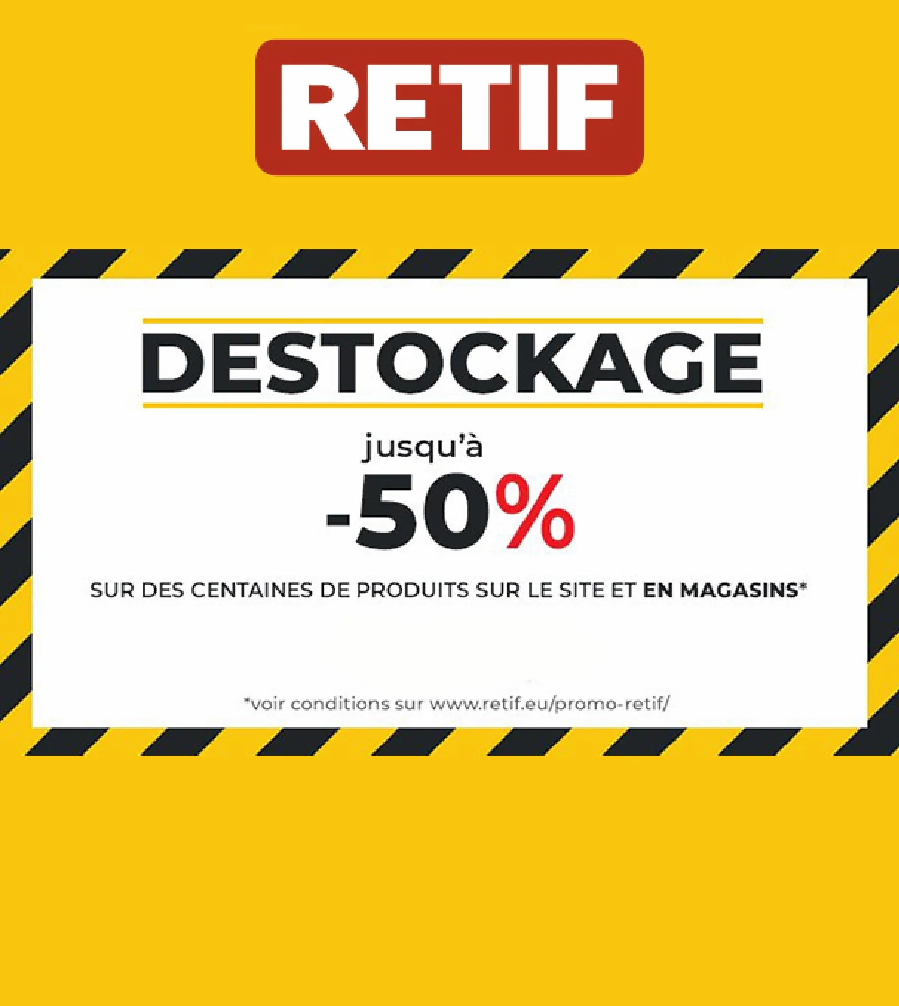 Catalogue DESTOCKAGE jusqu'à -50%!, page 00001