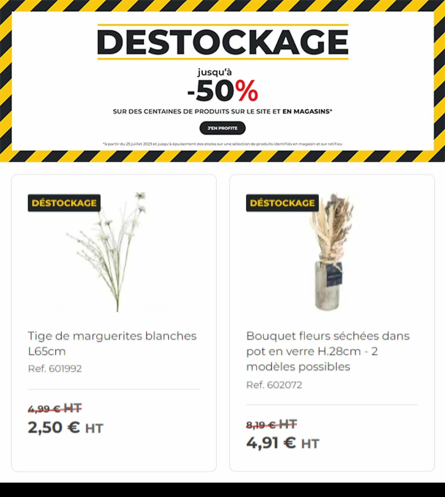 Catalogue DESTOCKAGE jusqu'à -50%!, page 00003