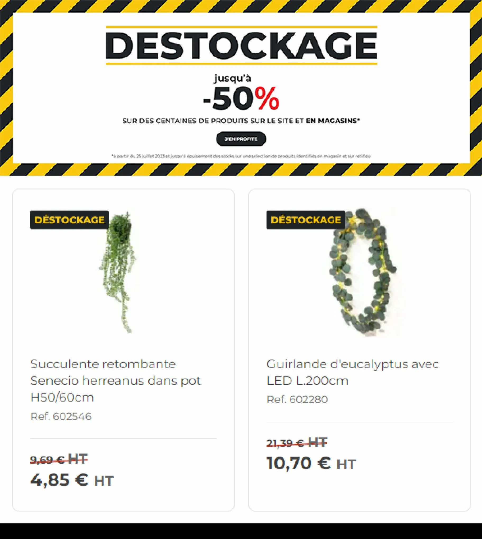 Catalogue DESTOCKAGE jusqu'à -50%!, page 00004