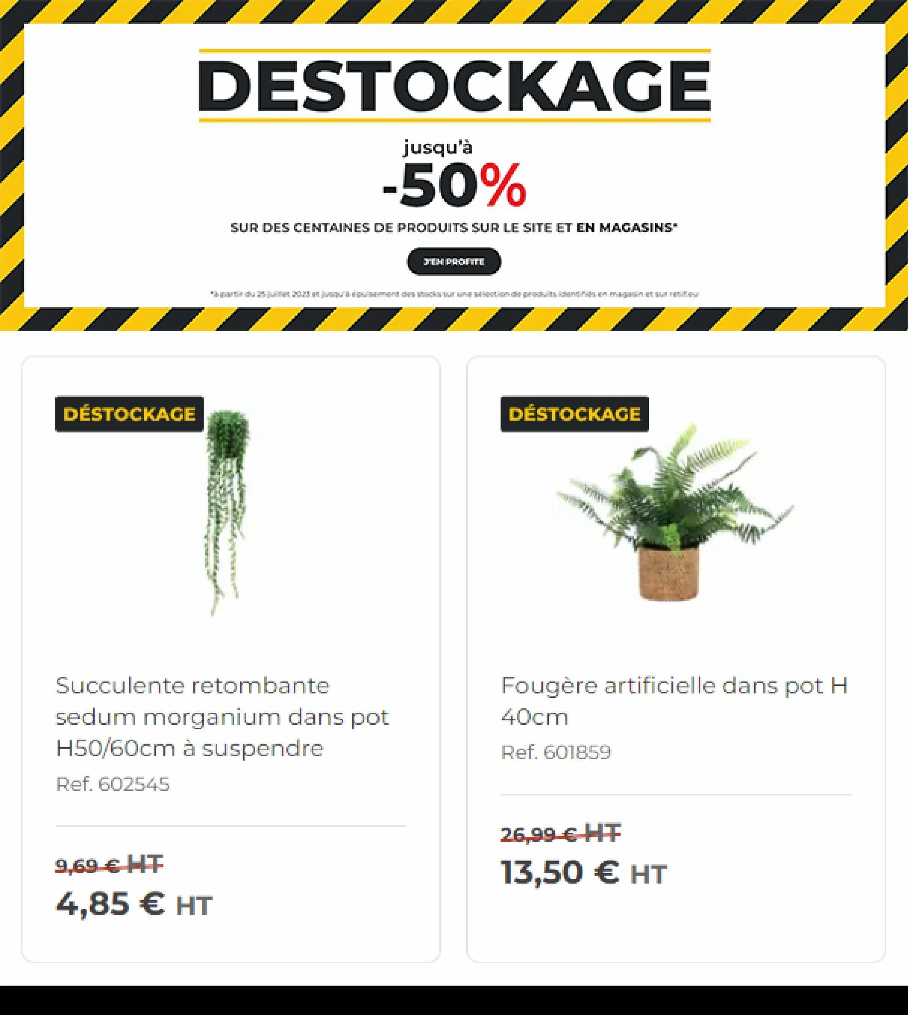 Catalogue DESTOCKAGE jusqu'à -50%!, page 00005