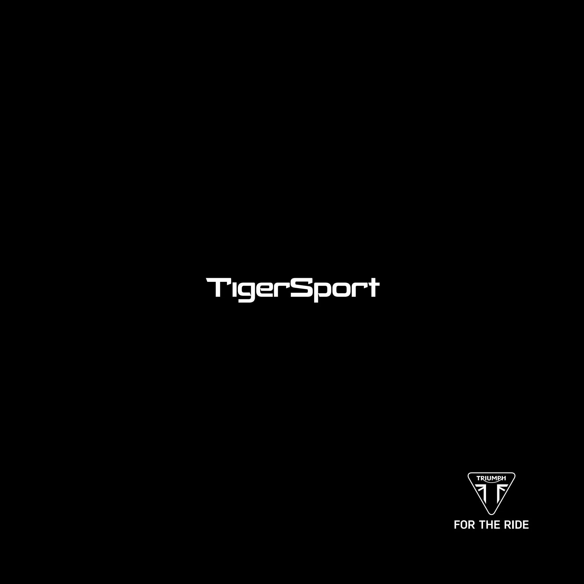 Catalogue Triumph Tiger Sport, page 00001
