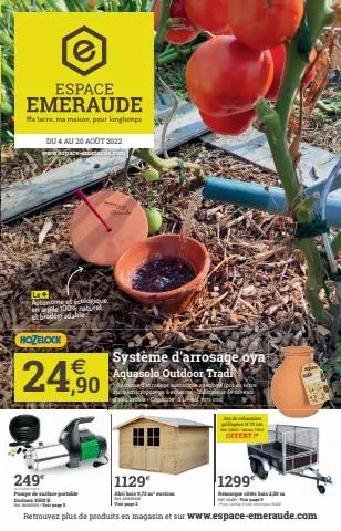 Catalogue Espace Emeraude