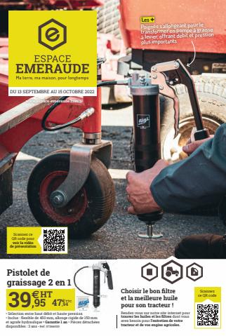 Catalogue Espace emeraude | Catalogue Espace emeraude | 19/09/2022 - 15/10/2022