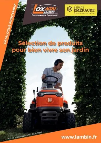 Brochure Loxagri Printemps