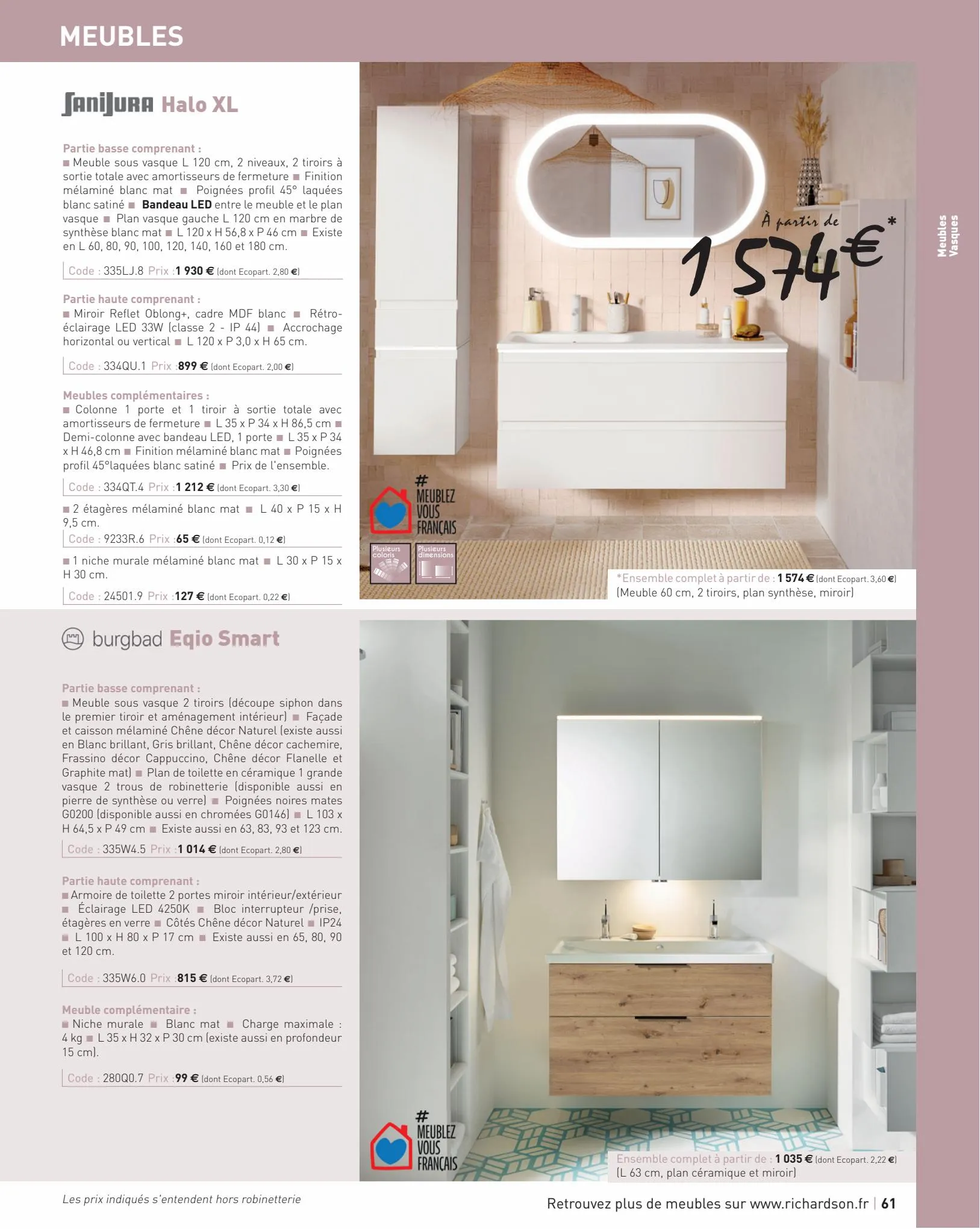 Catalogue Salle de Bains & Carrelage, page 00063