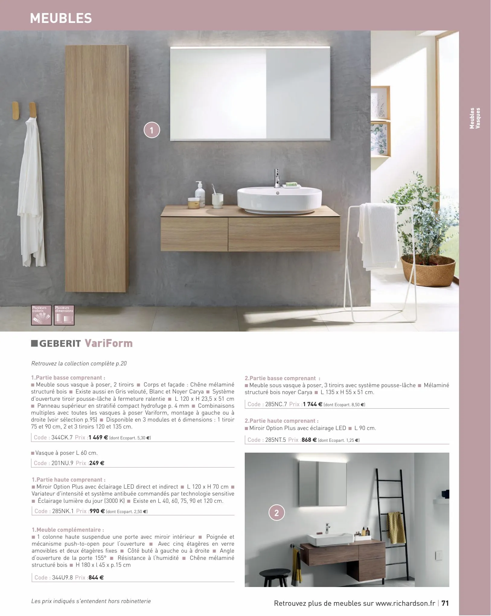 Catalogue Salle de Bains & Carrelage, page 00073
