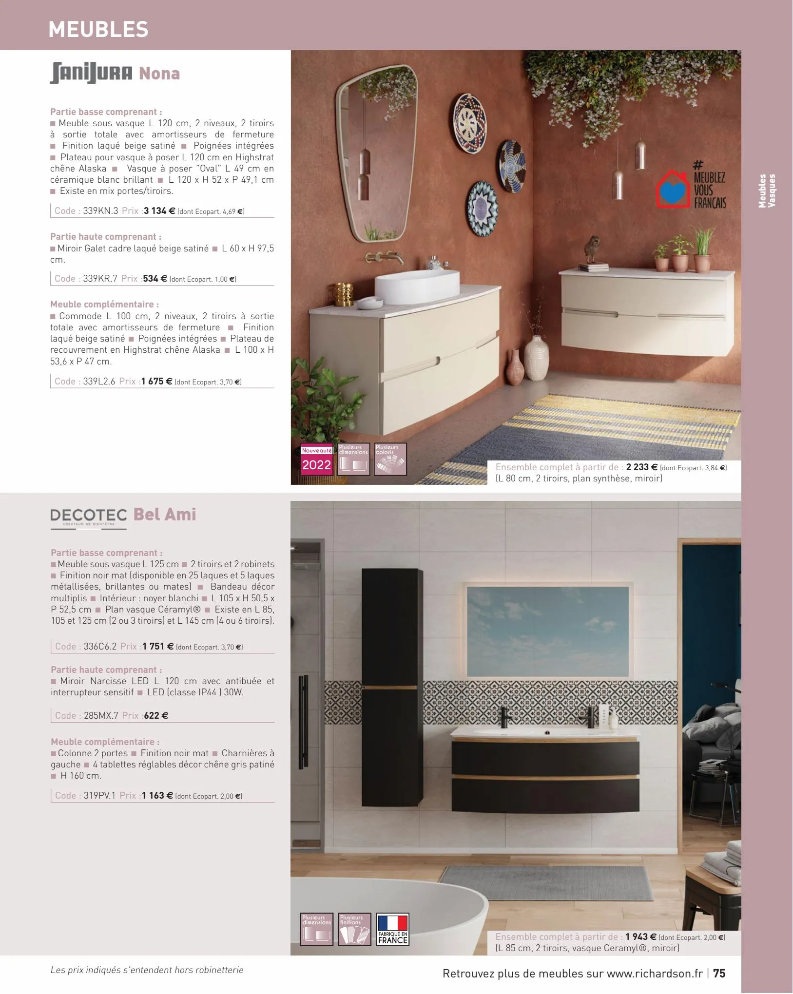 Catalogue Salle de Bains & Carrelage, page 00077