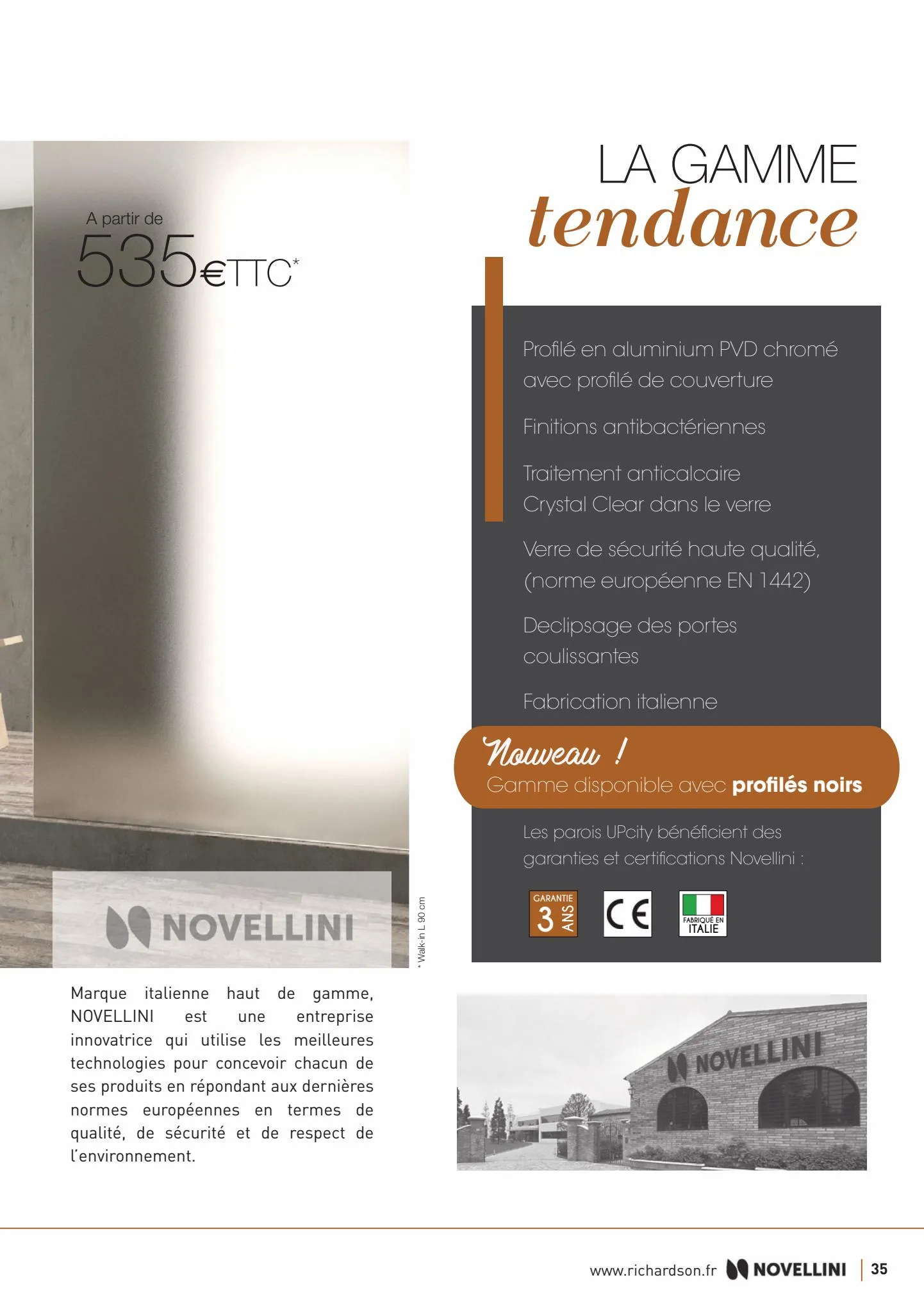 Catalogue Collections Exclusives et Carrelage 2022, page 00035