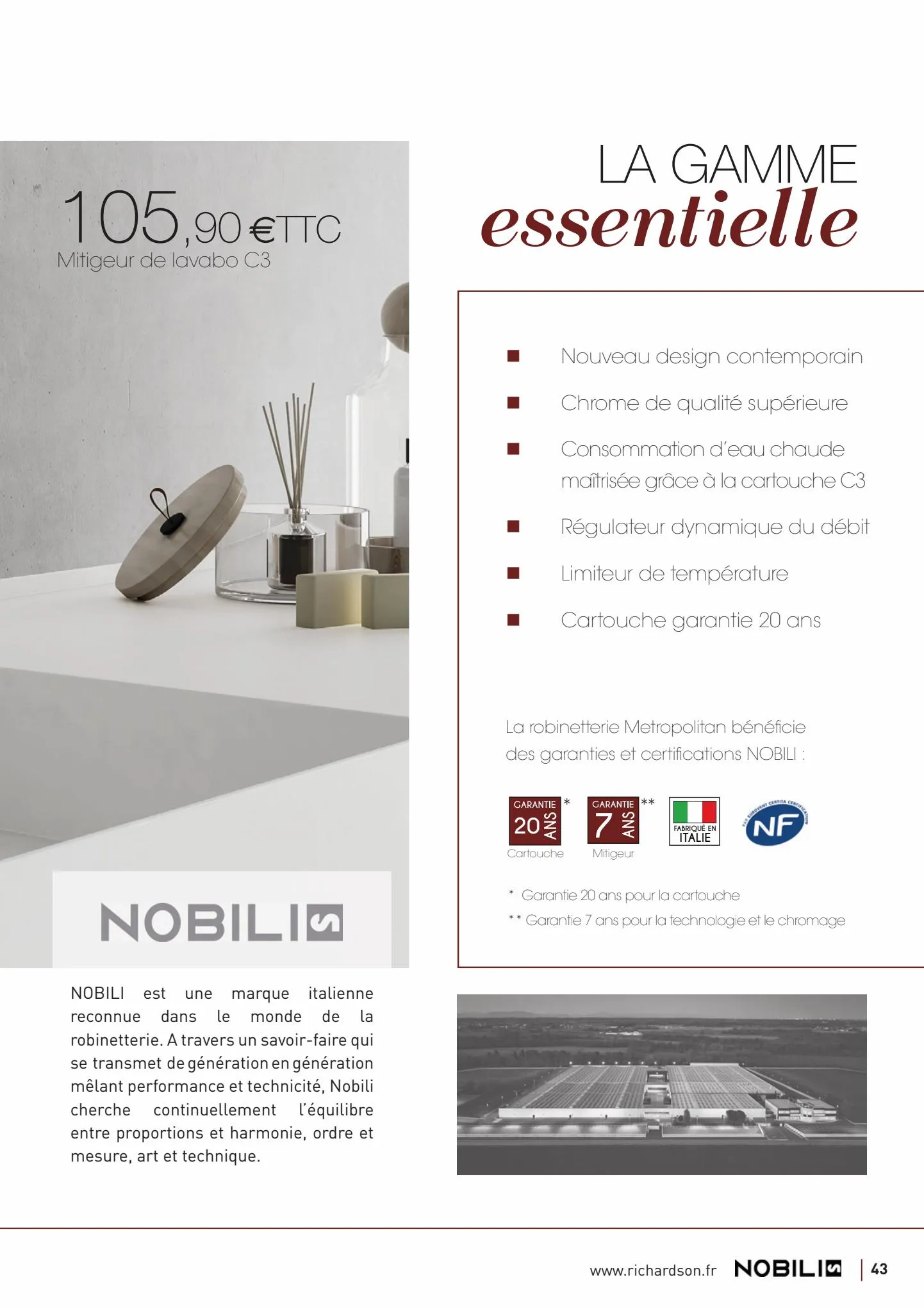 Catalogue Collections Exclusives et Carrelage 2022, page 00043