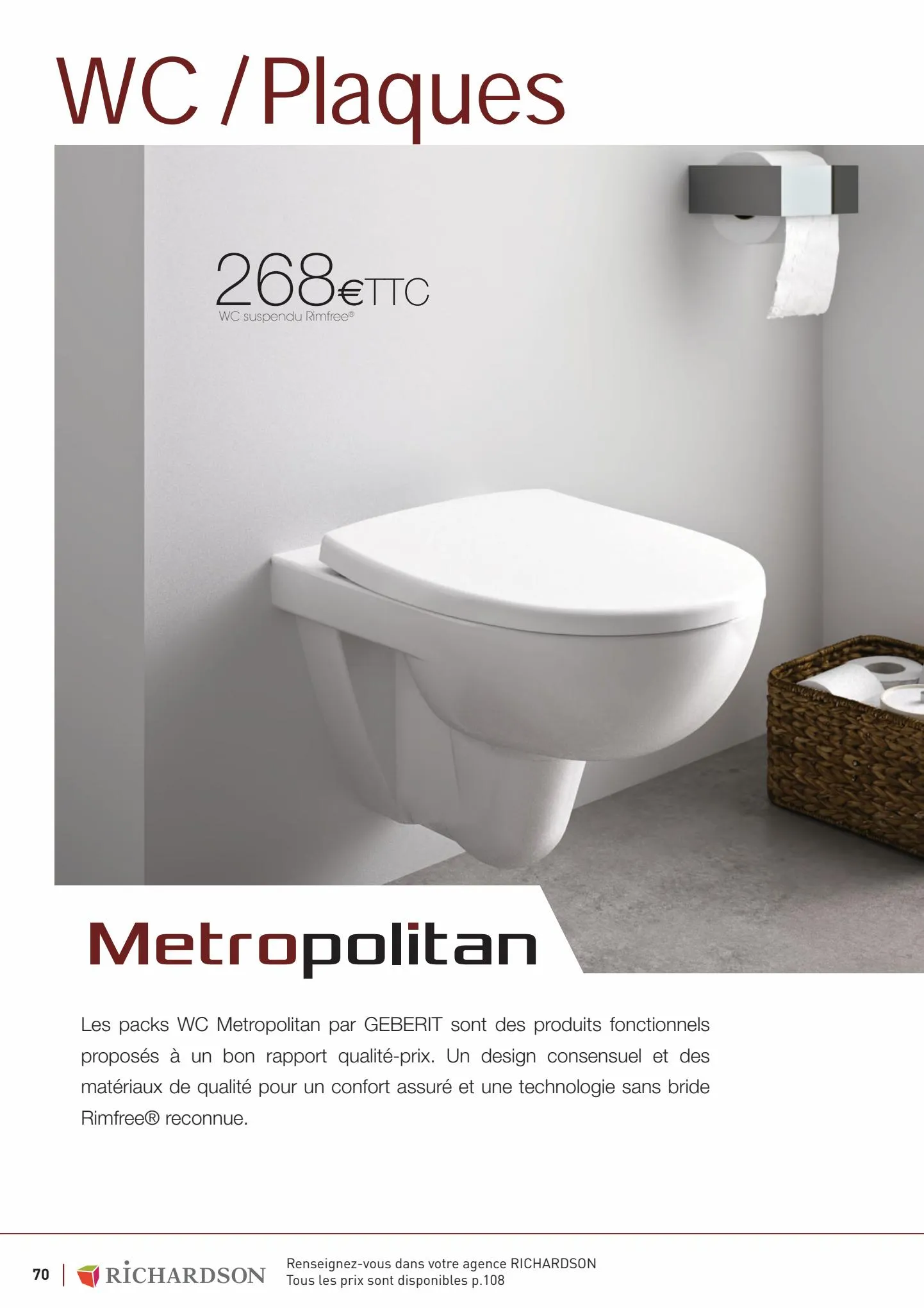 Catalogue Collections Exclusives et Carrelage 2022, page 00070