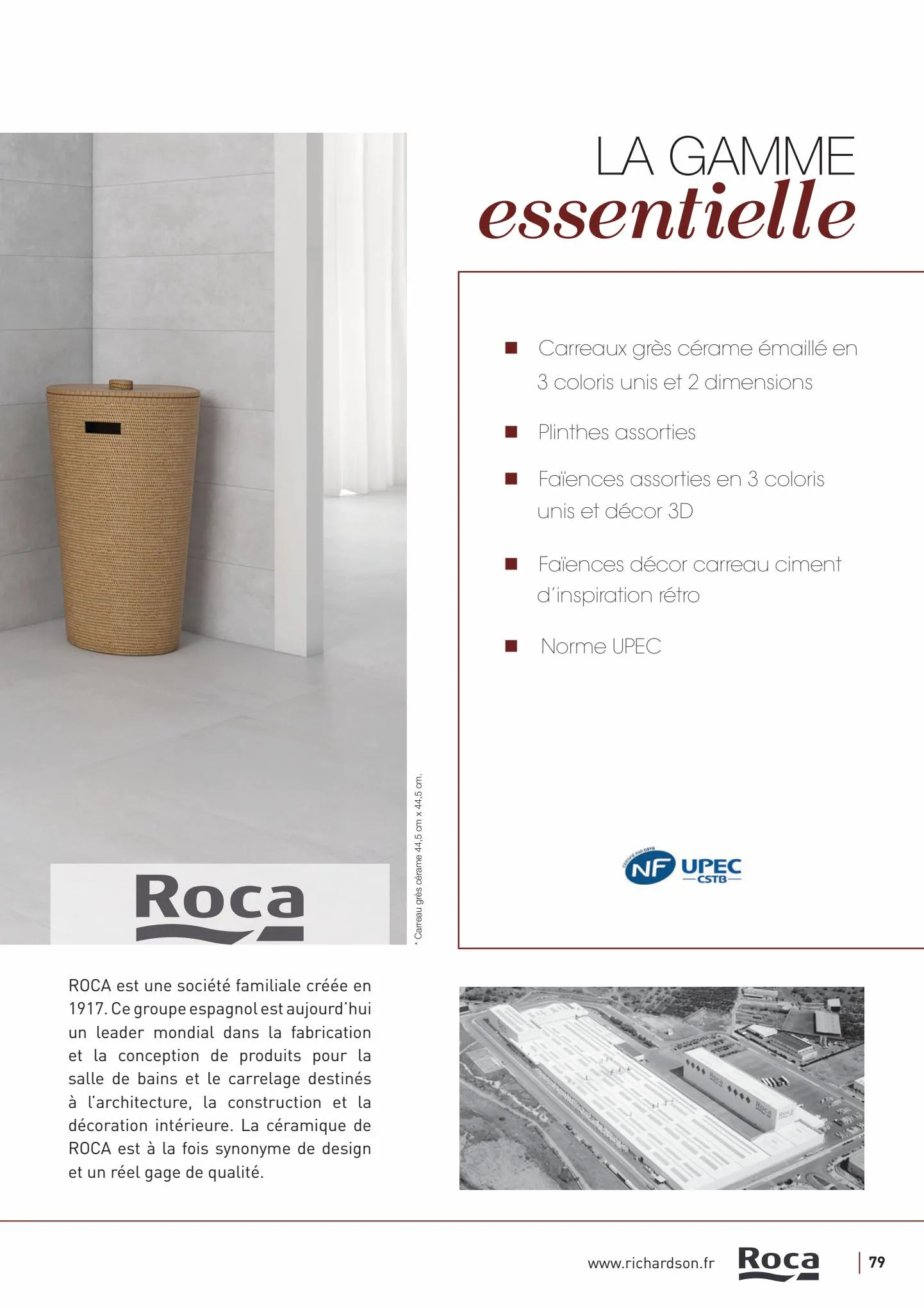 Catalogue Collections Exclusives et Carrelage 2022, page 00079