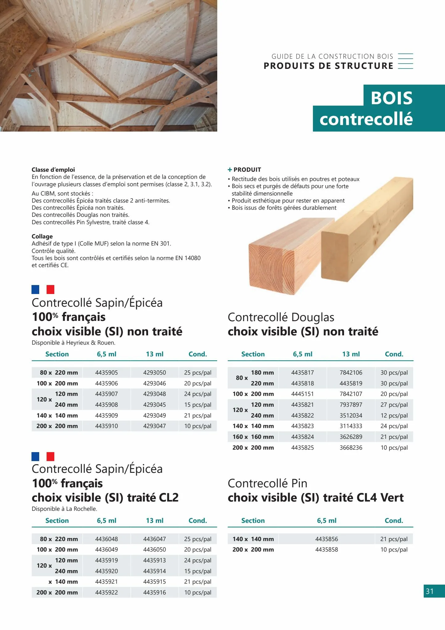 Catalogue Guide de la Construction Bois !, page 00031