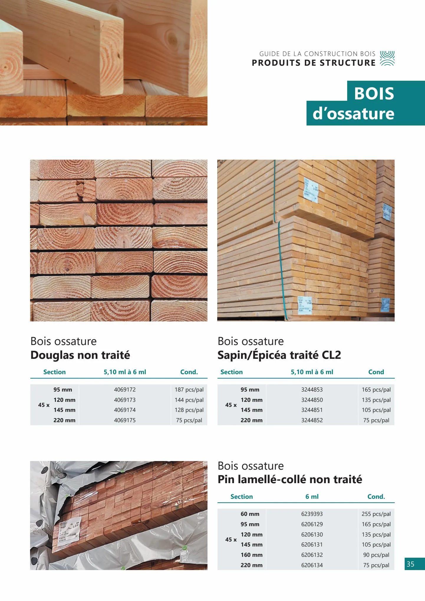 Catalogue Guide de la Construction Bois !, page 00035