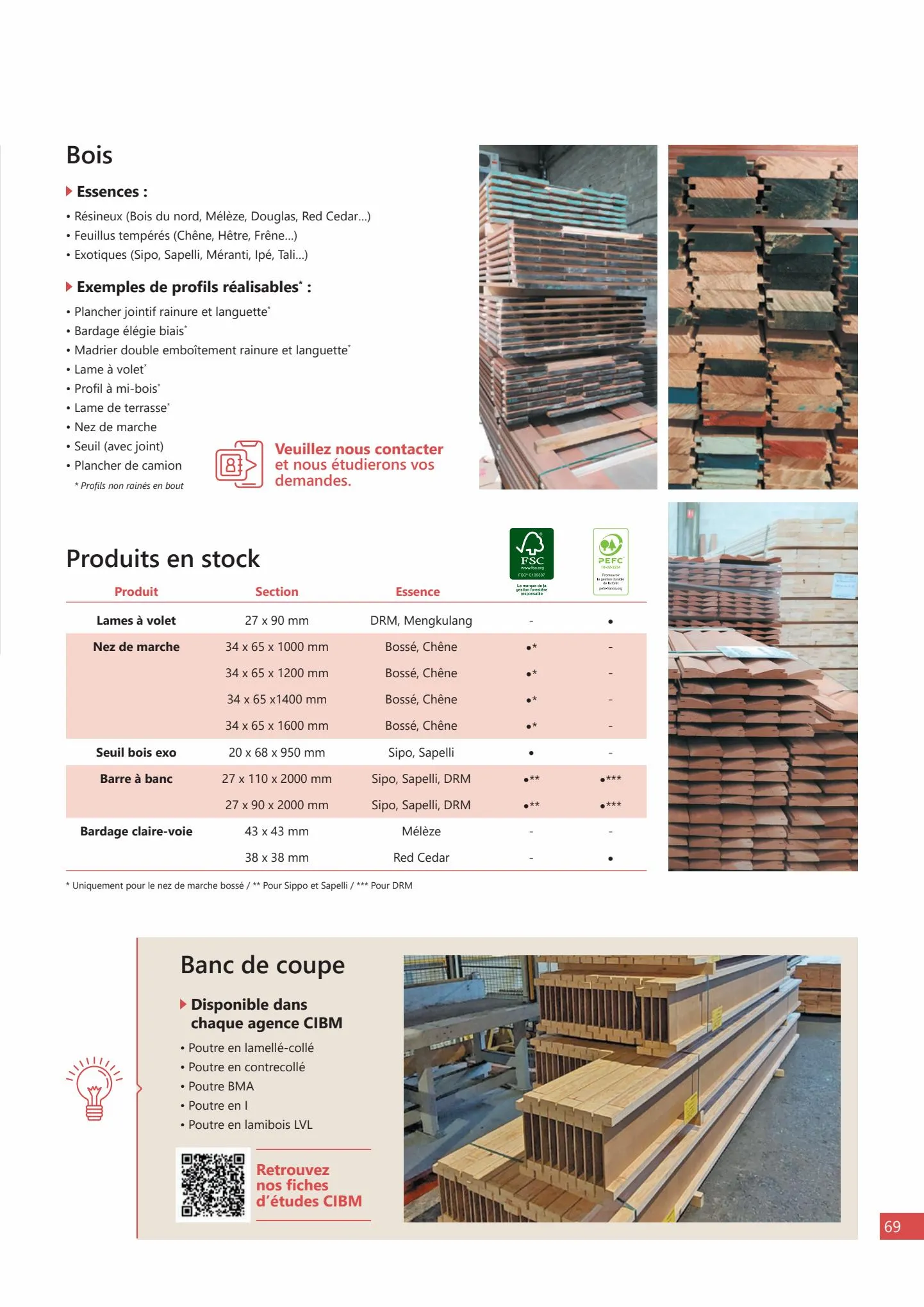 Catalogue Guide de la Construction Bois !, page 00069