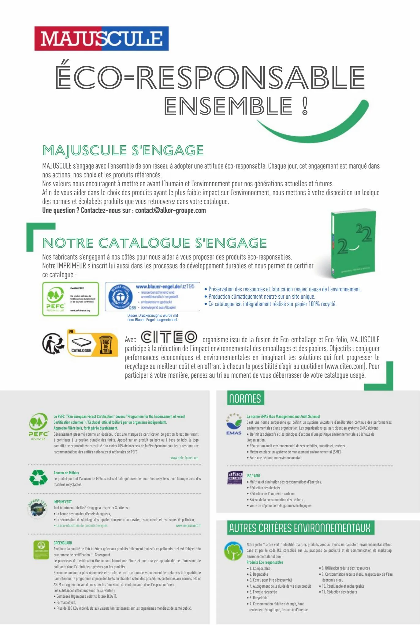 Catalogue Catalogue Fournitures aux Entreprises 2022, page 00007