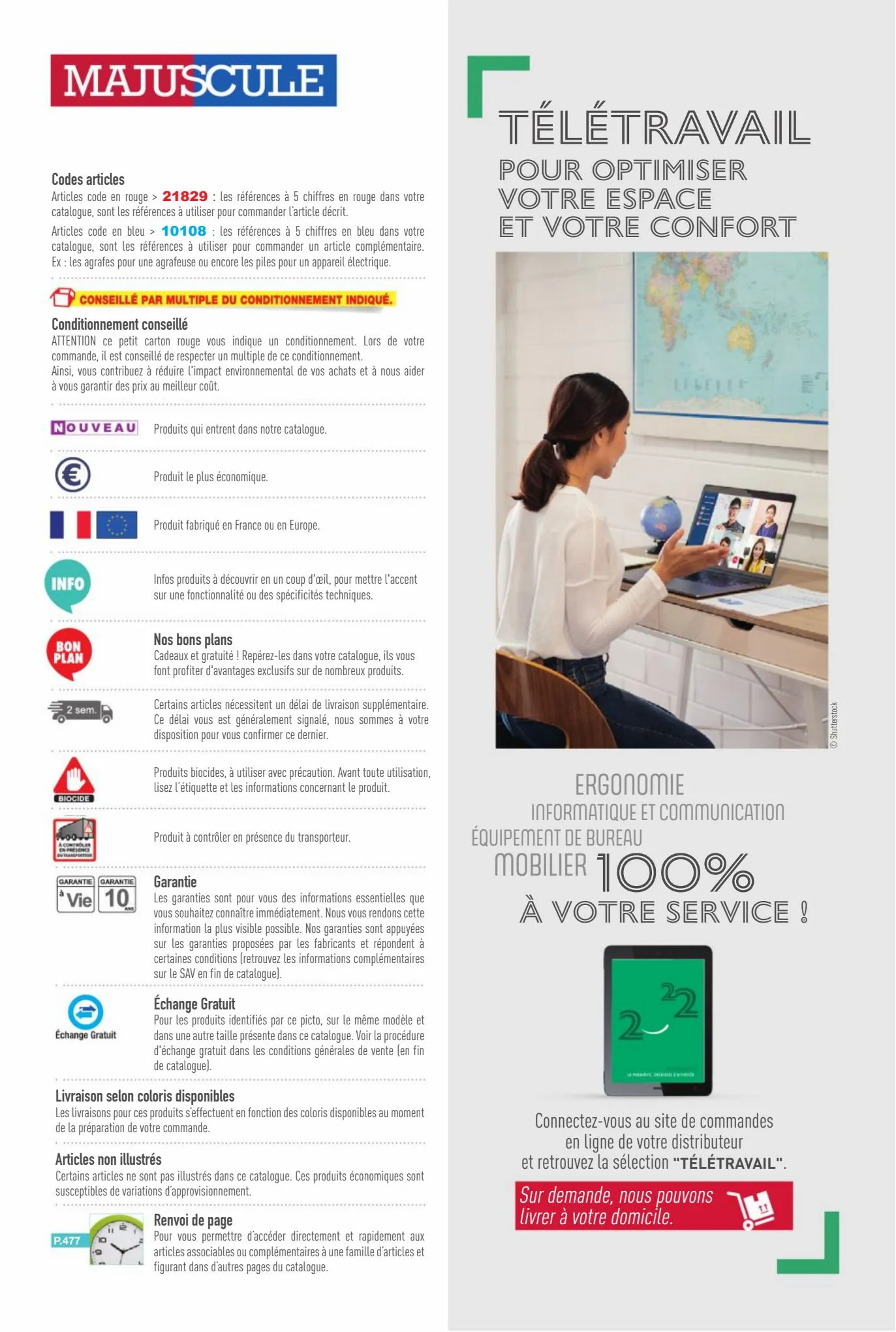 Catalogue Catalogue Fournitures aux Entreprises 2022, page 00008