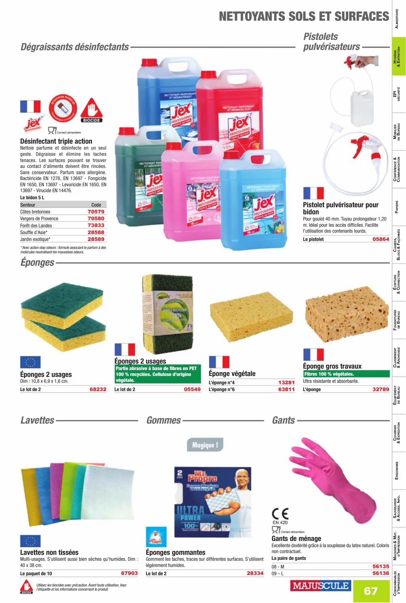 Catalogue Catalogue Fournitures aux Entreprises 2022, page 00069