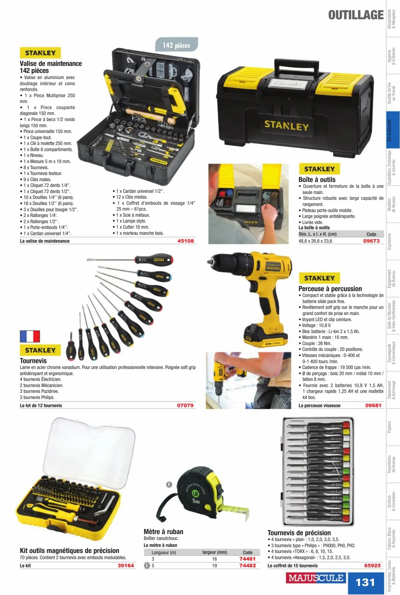 Catalogue Fournitures aux Entreprises 2023, page 00133