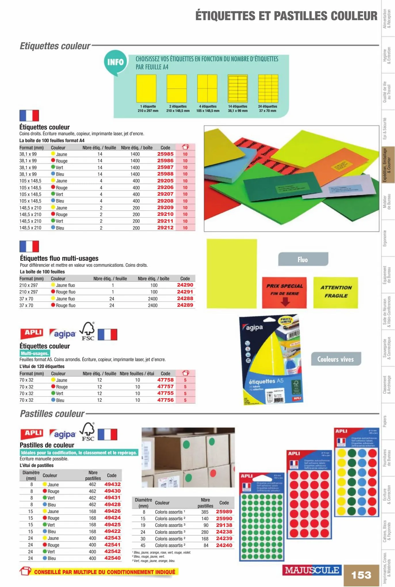 Catalogue Fournitures aux Entreprises 2023, page 00155