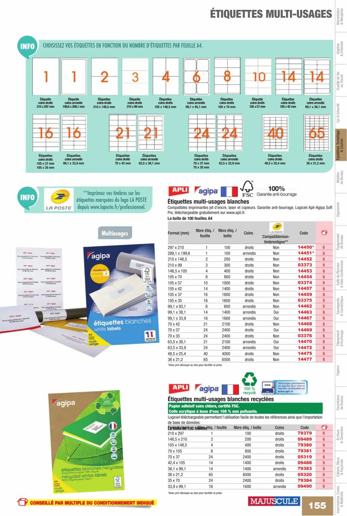 Catalogue Fournitures aux Entreprises 2023, page 00157